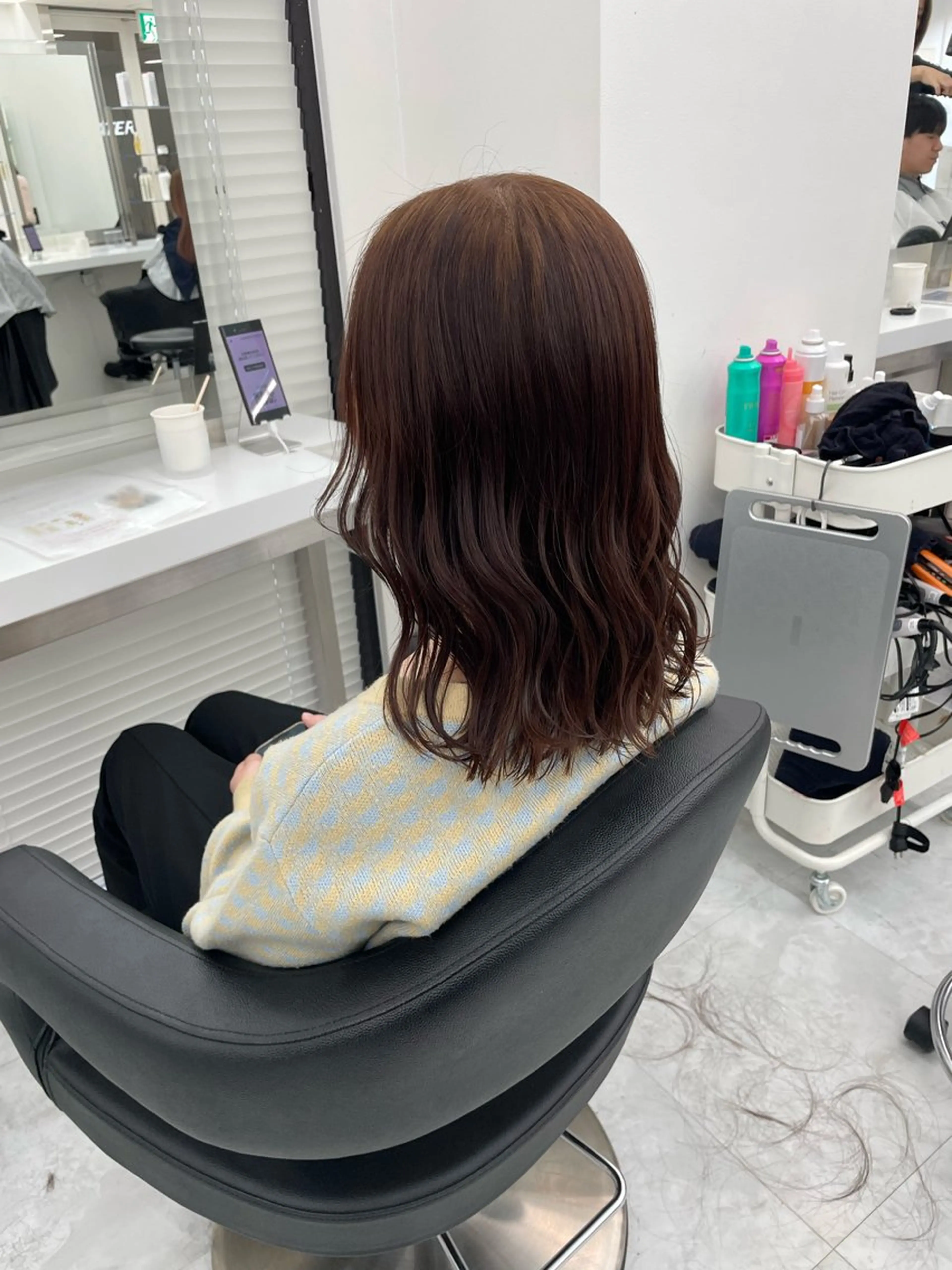 ロング カラー ヘアアレンジ SEIGO/カット /メンズパーマ🔥のヘアスタイル