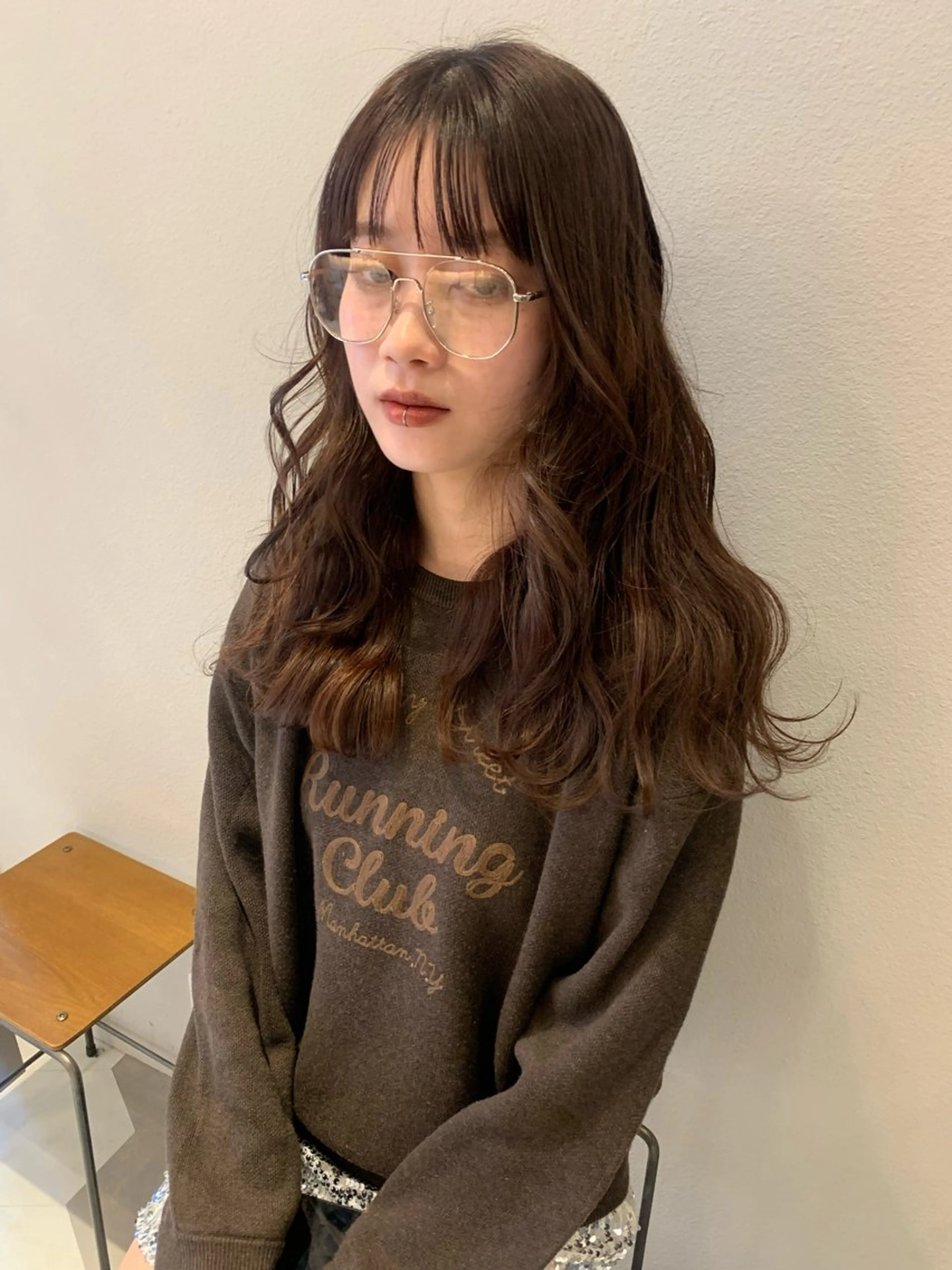 ロング カラー ブリーチ/アレンジ 天満/chihiroのヘアスタイル