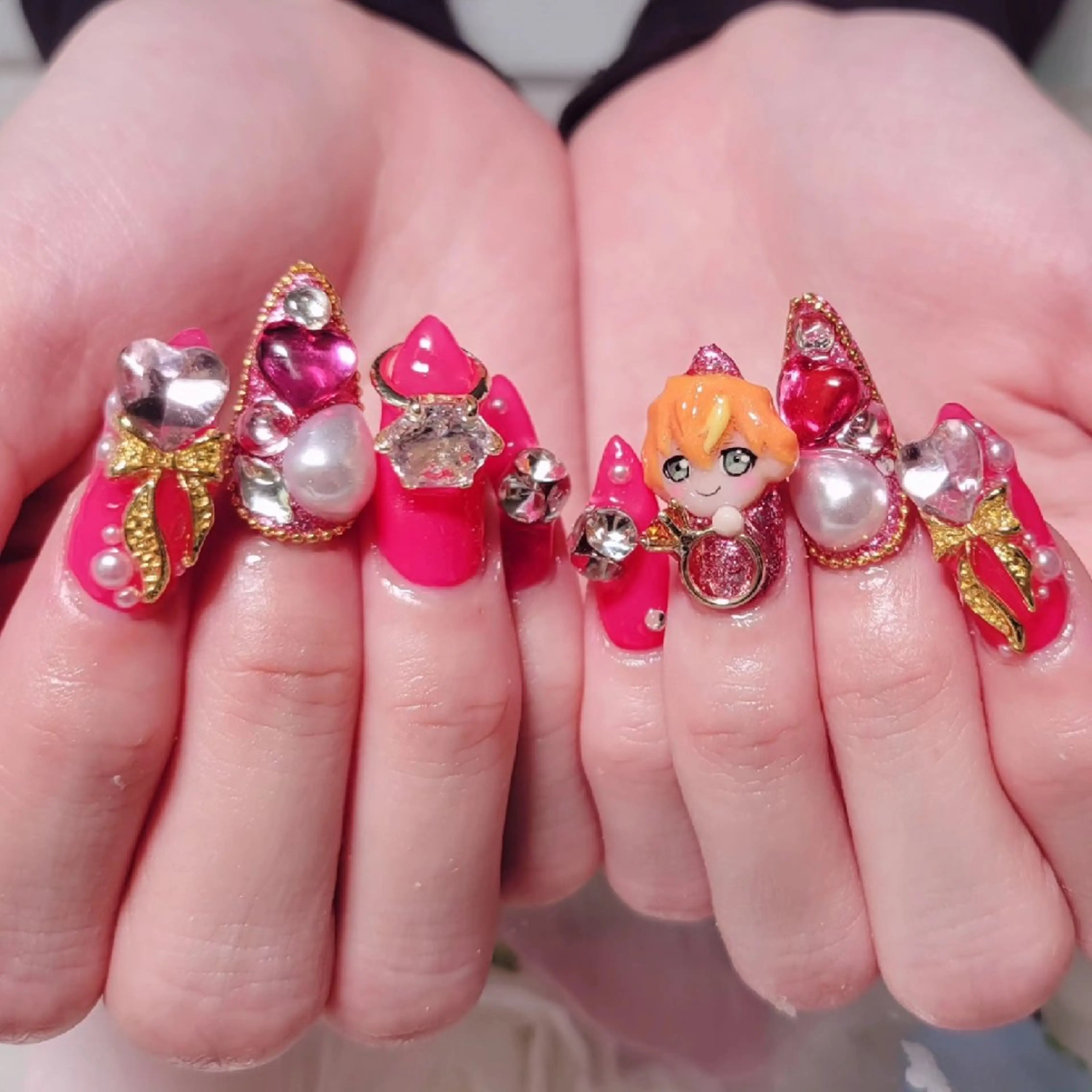 ネイル アートネイル ジェルネイル おで@ oderi_nailのネイルデザイン