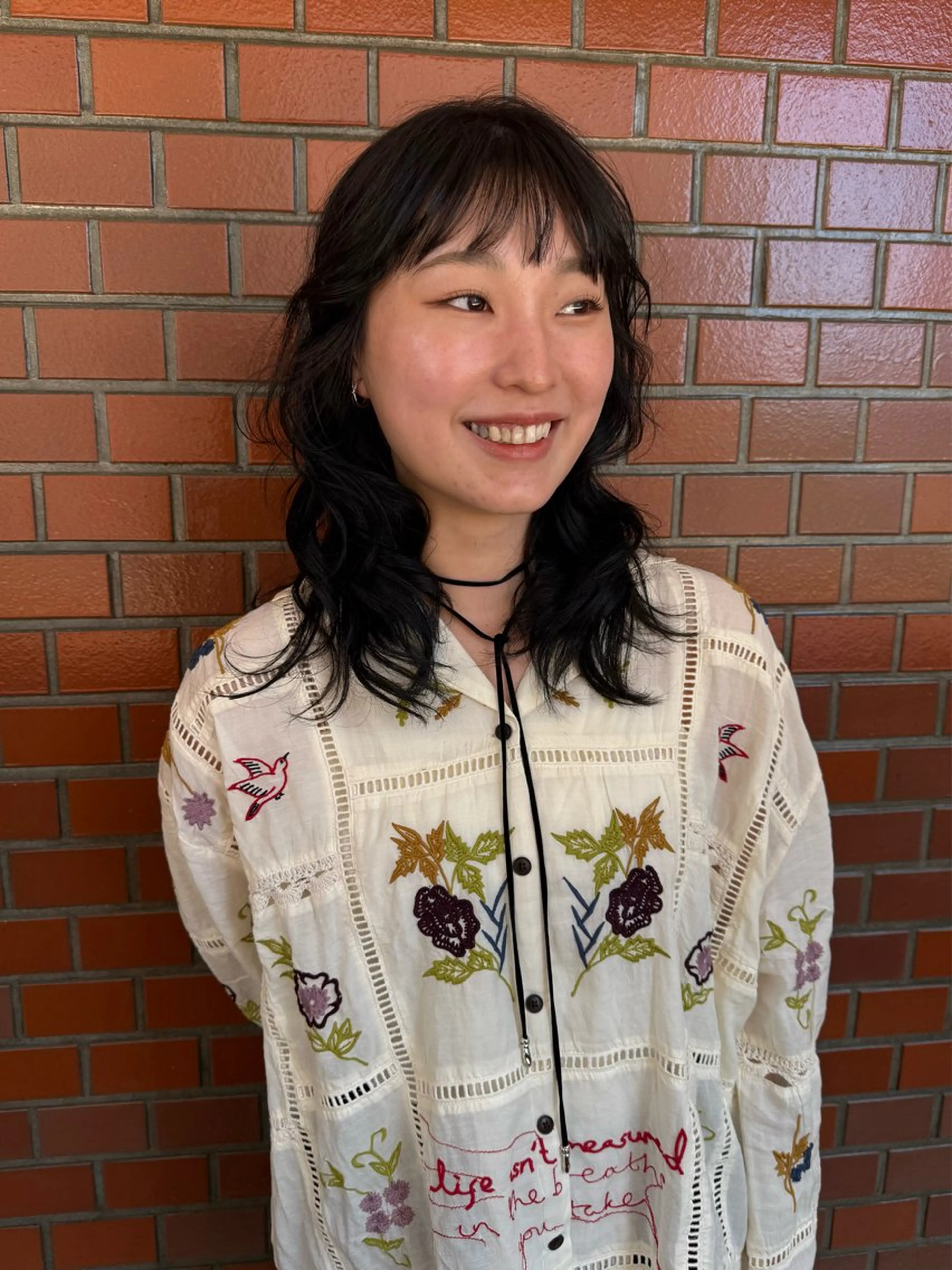 セミロング カラー カット ヘアカラー トリートメント 梅田/似合わせヘア/ sayakaのヘアスタイル