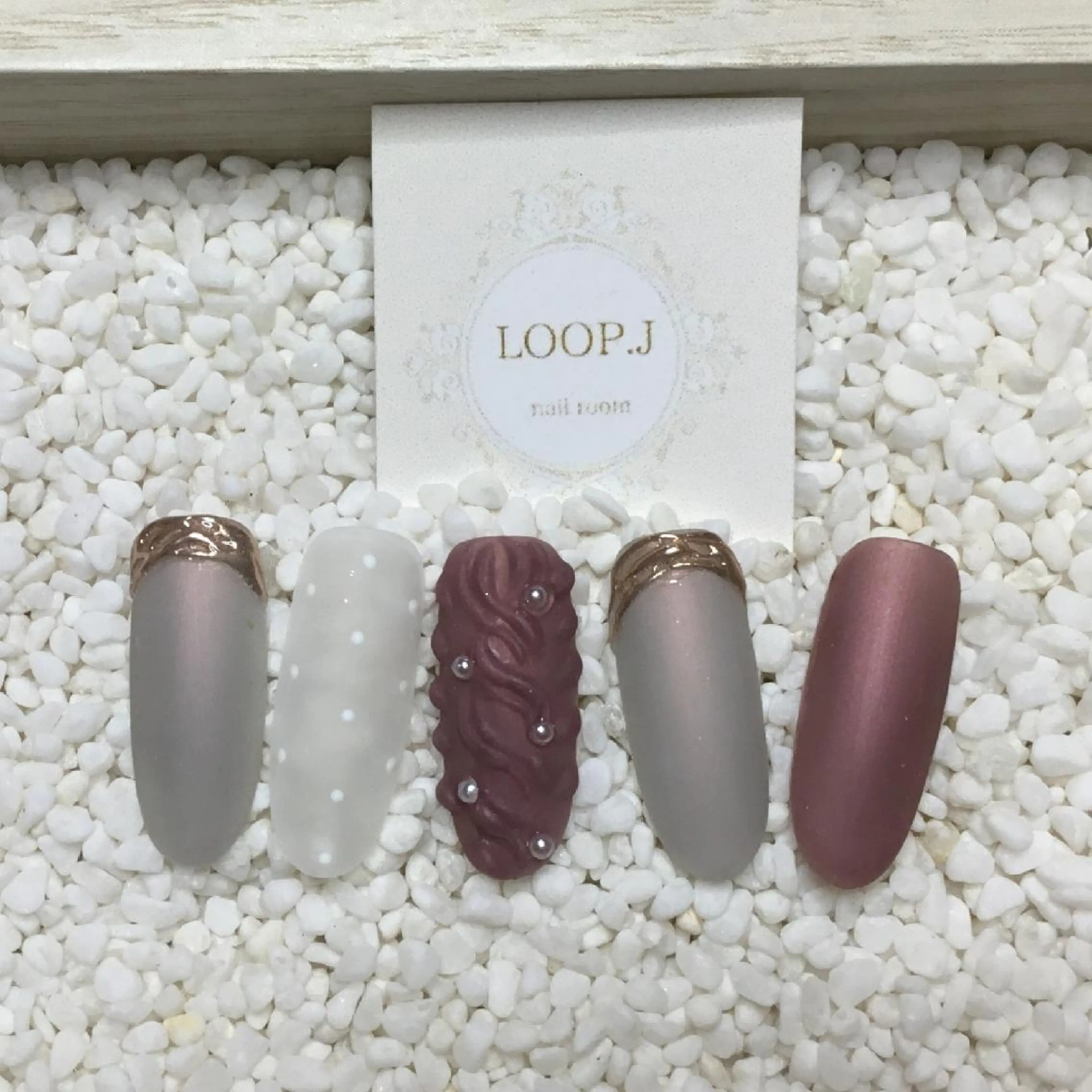 ネイル ハンドネイル おおくぼ めぐみのネイルデザイン