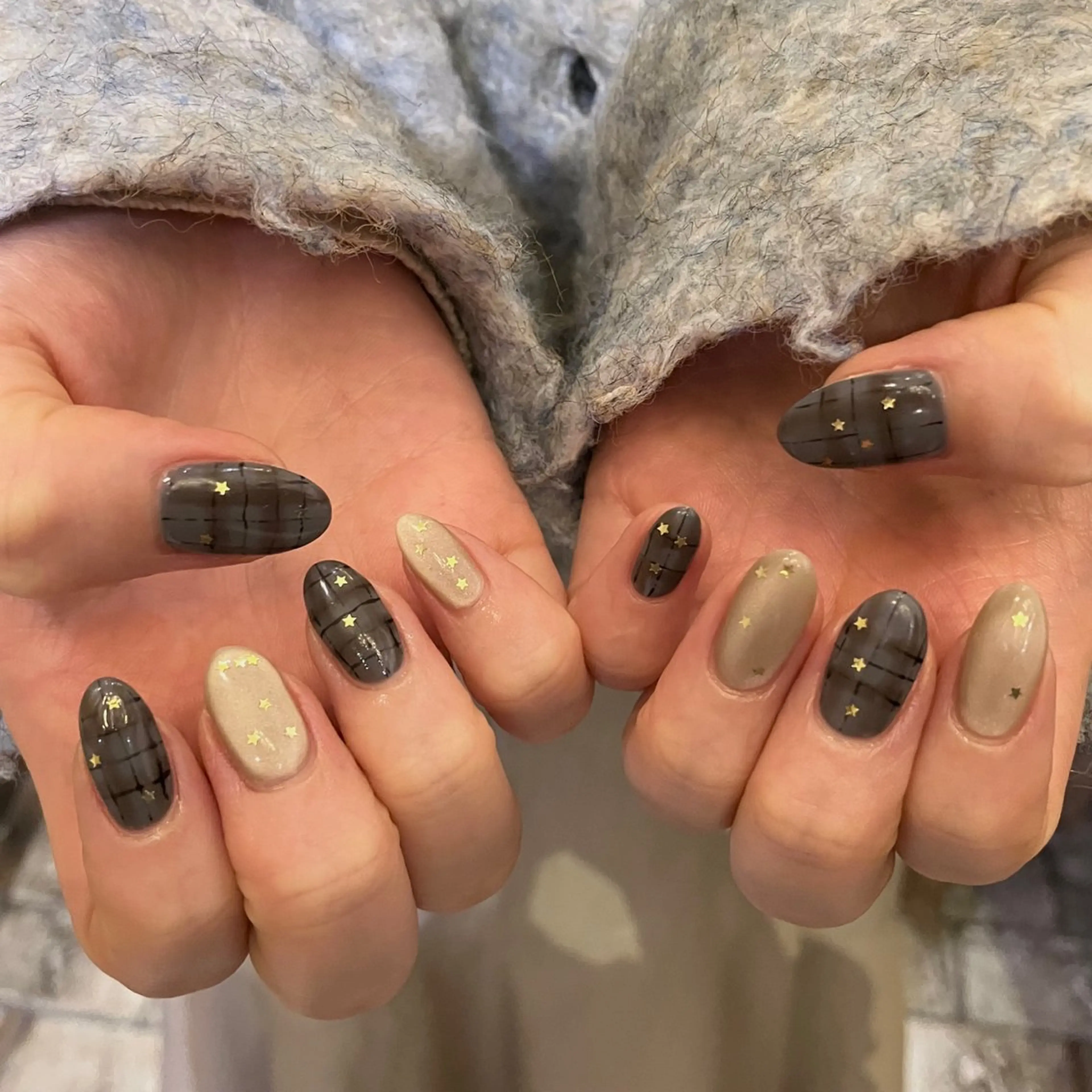 ネイル 持ち込み ニュアンスネイル ハンドネイル Take Manaのネイルデザイン