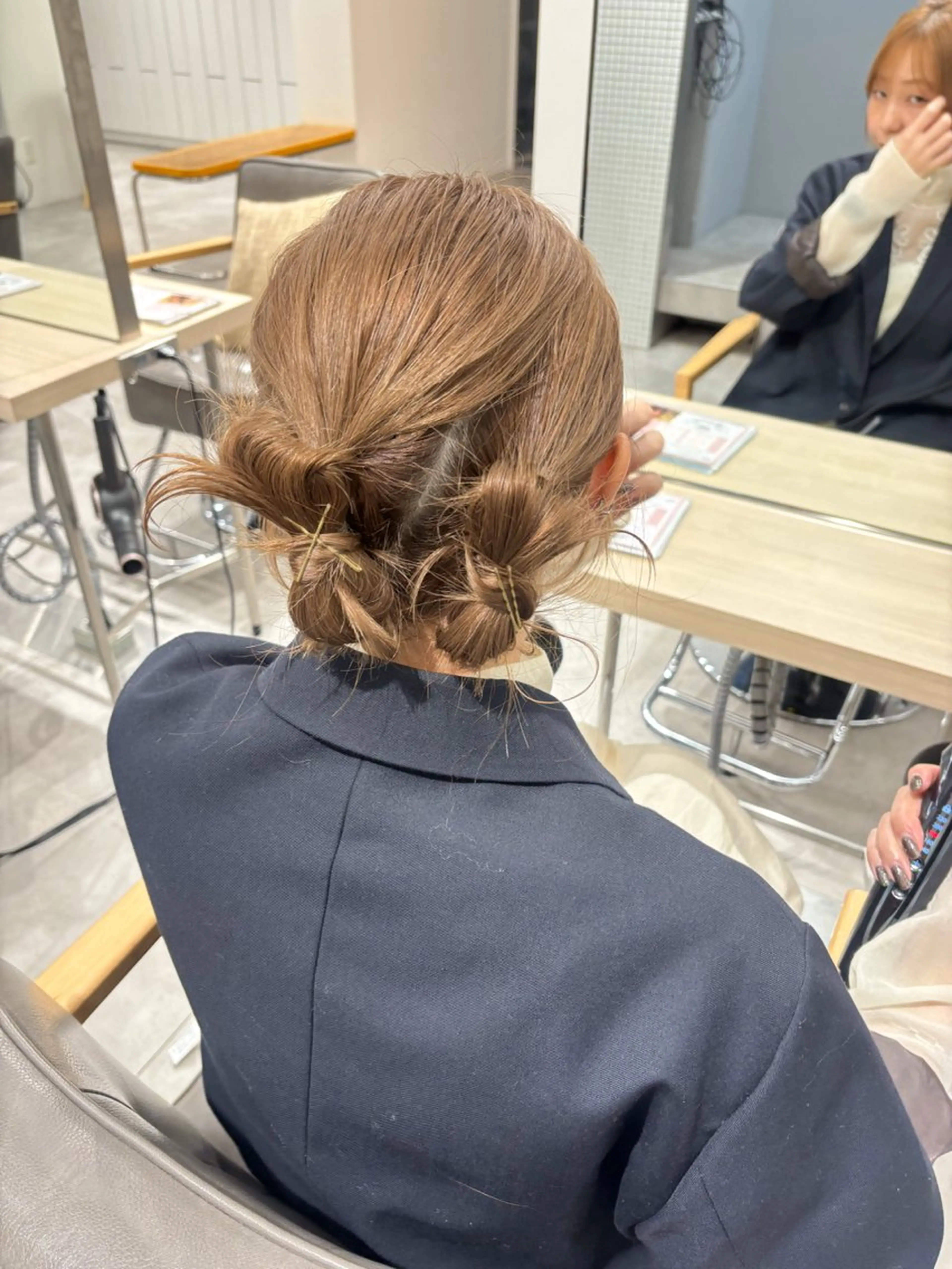 ヘアセット ばんちなつ / ボブ/透明感カラーのヘアスタイル