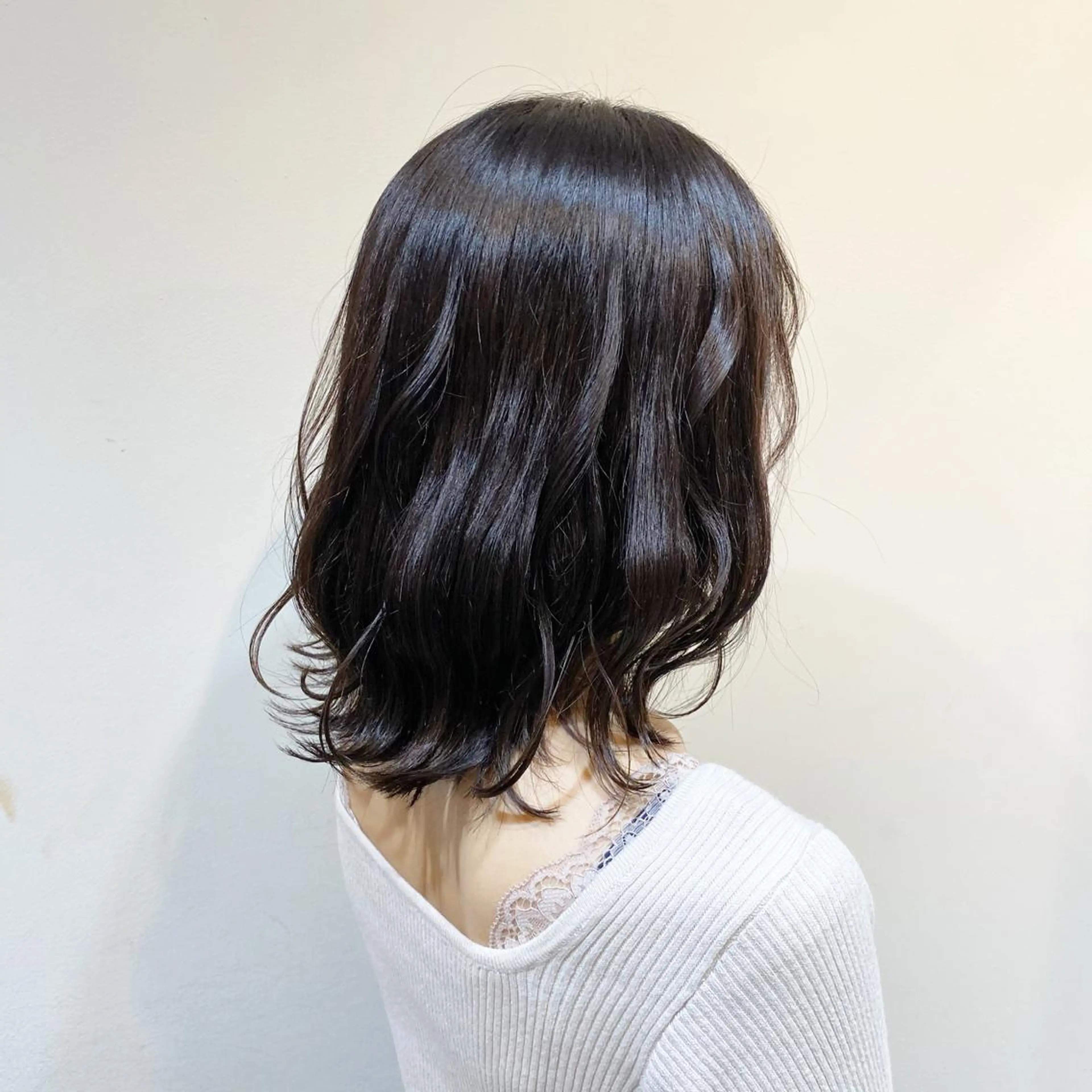 ミディアム カラー ヘアアレンジ 伊藤 玲衣のヘアスタイル