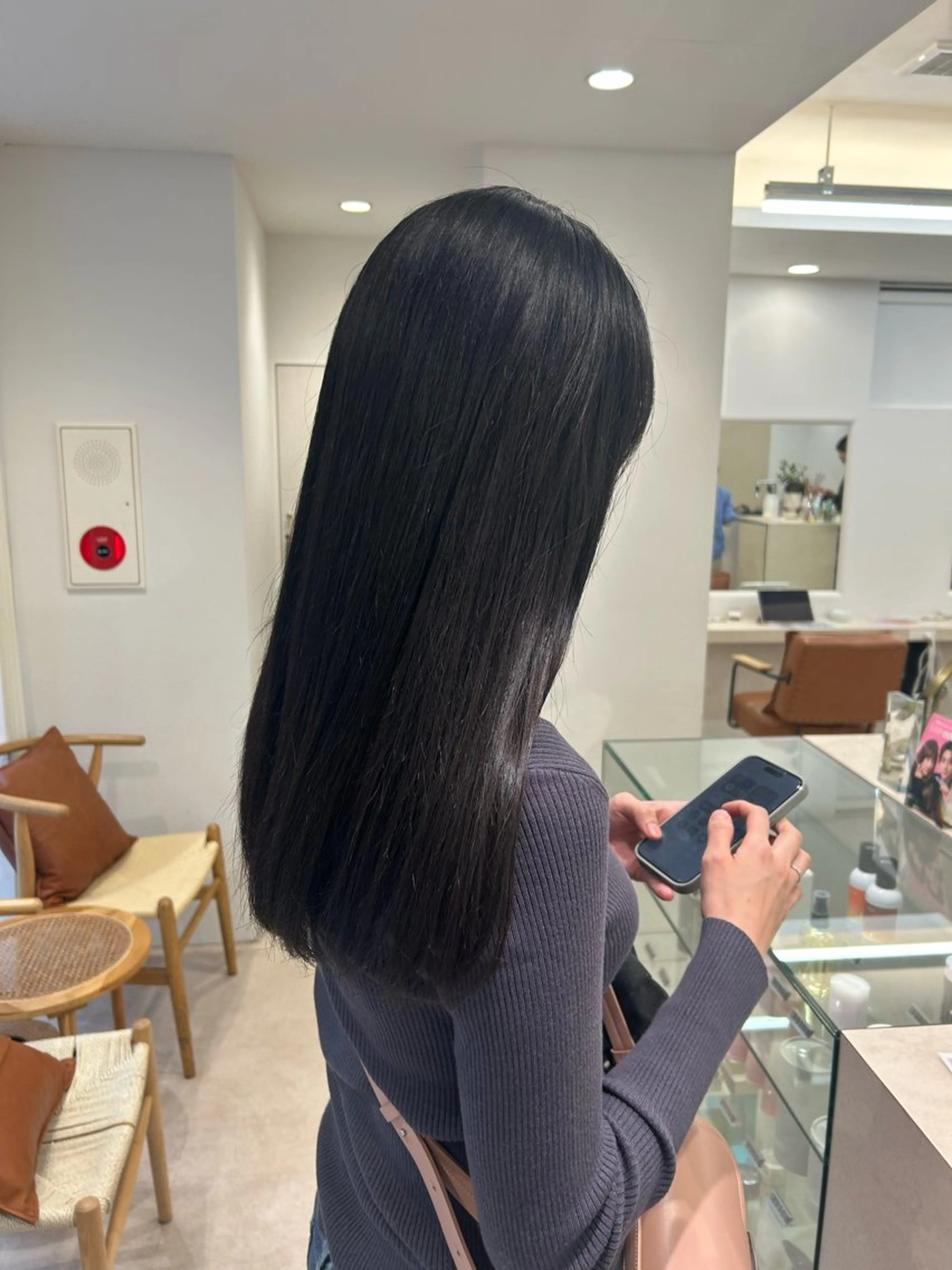 ロング 縮毛矯正 透明感/ダブルカラー /kazui🐈のヘアスタイル