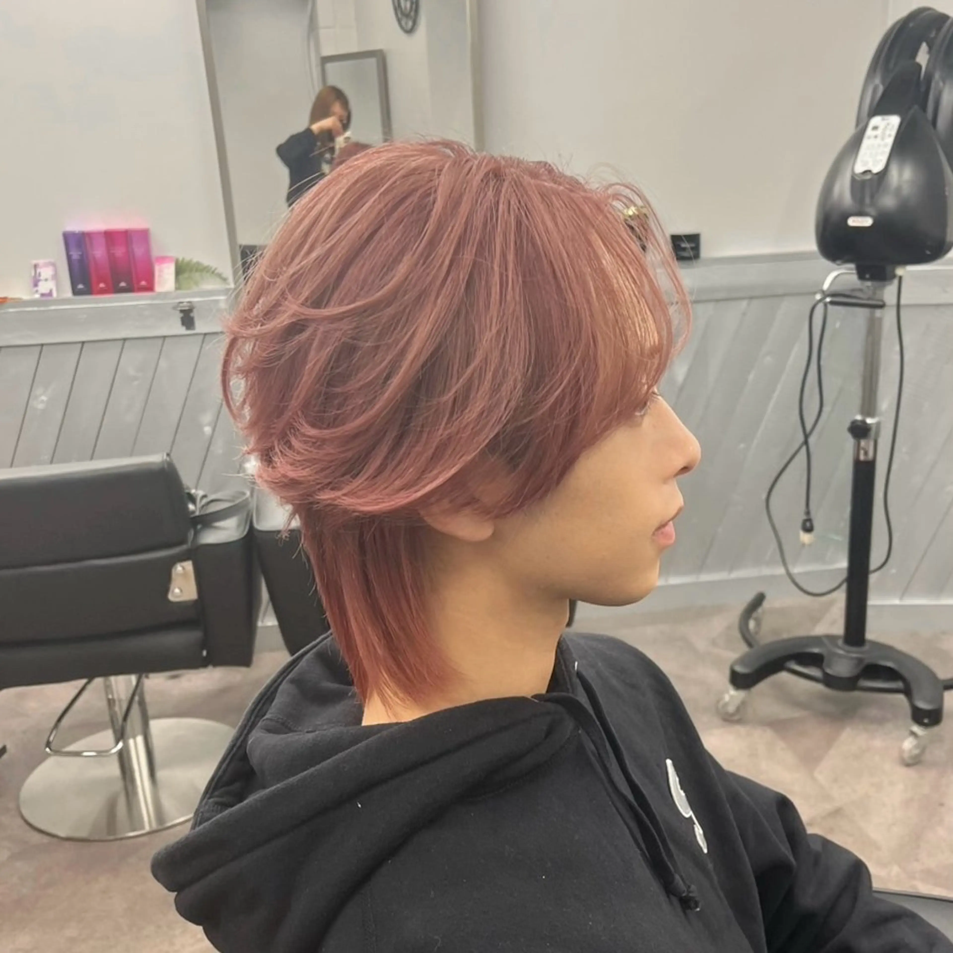 ショート カラー メンズ ダブルカラー COREshinjuku所属・河村 怜奈のヘアスタイル