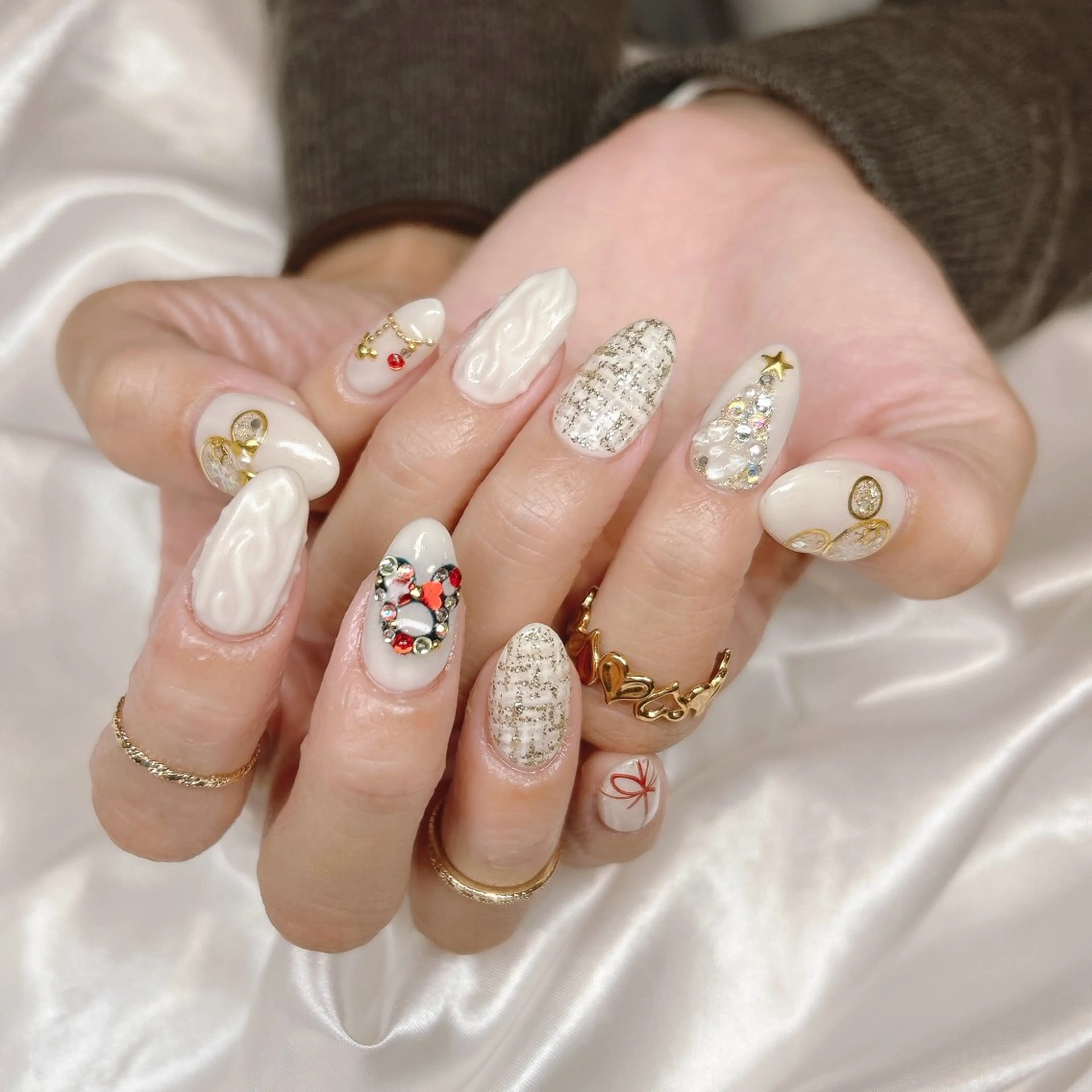 ネイル ハンドネイル junna ちょい個性派ネイルのネイルデザイン