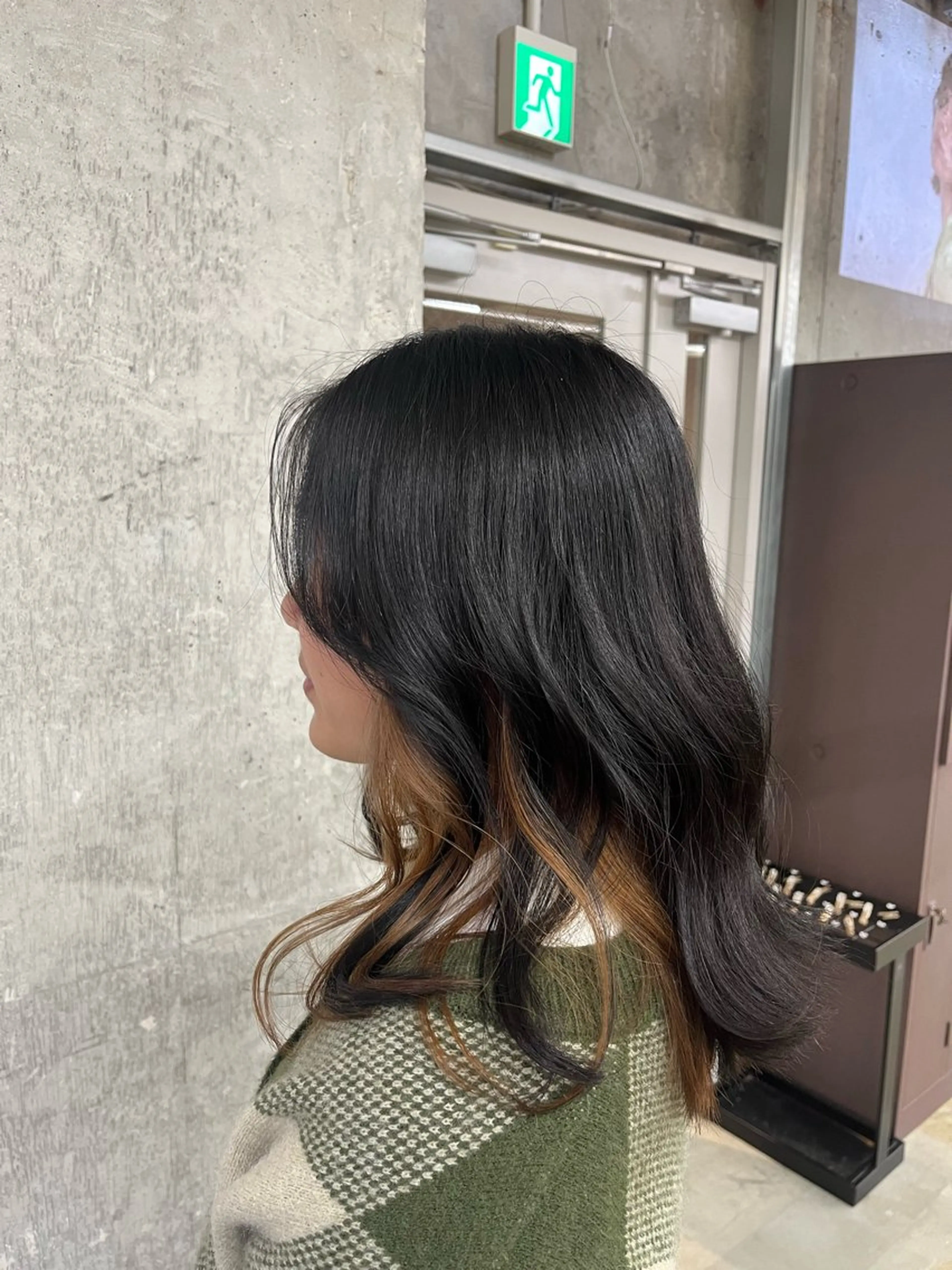 セミロング 森綱 悠 /ボブ/ブリーチのヘアスタイル