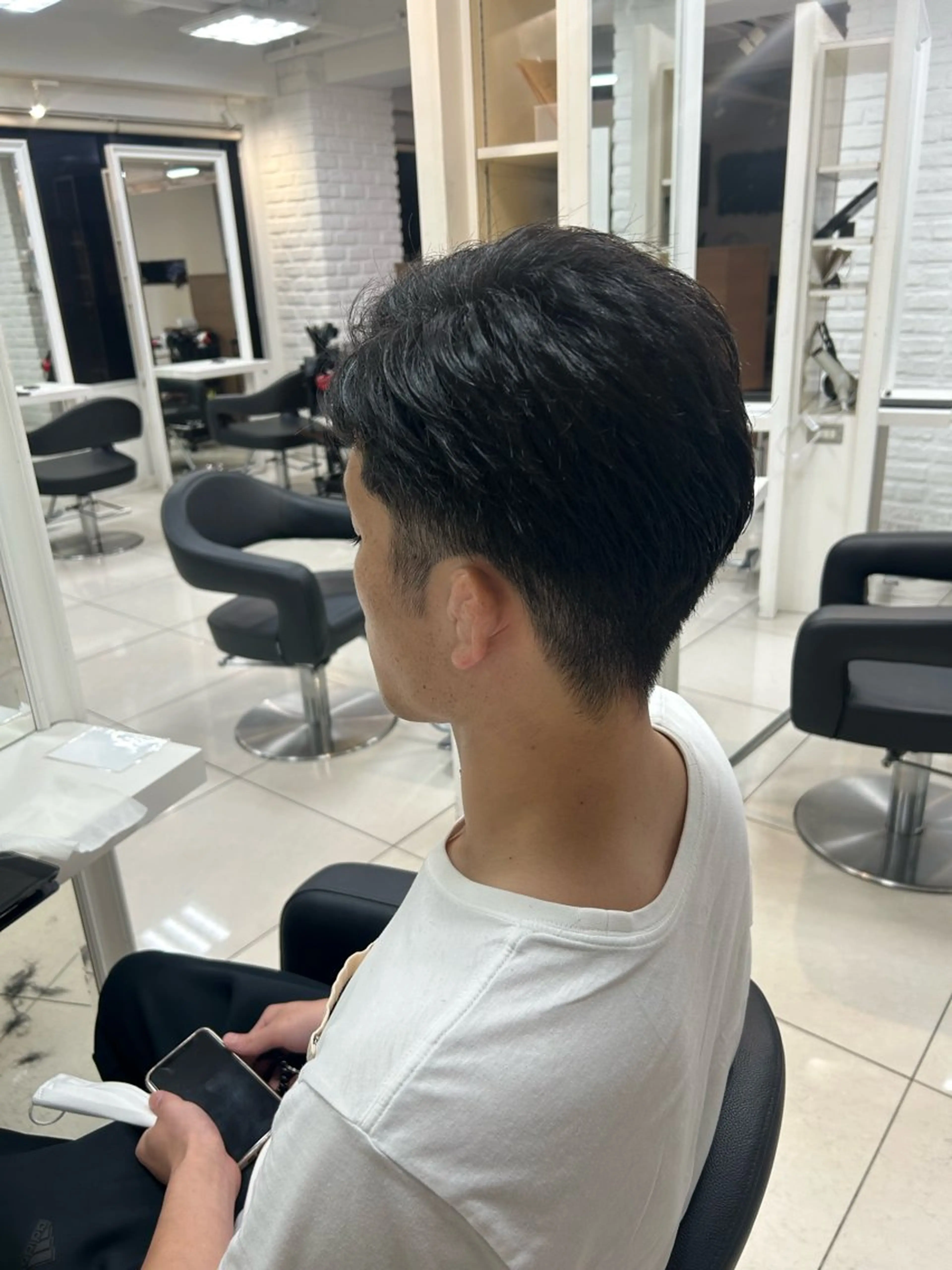 ショート カット 【縮毛矯正/レディー スカット】美涼🎀のヘアスタイル