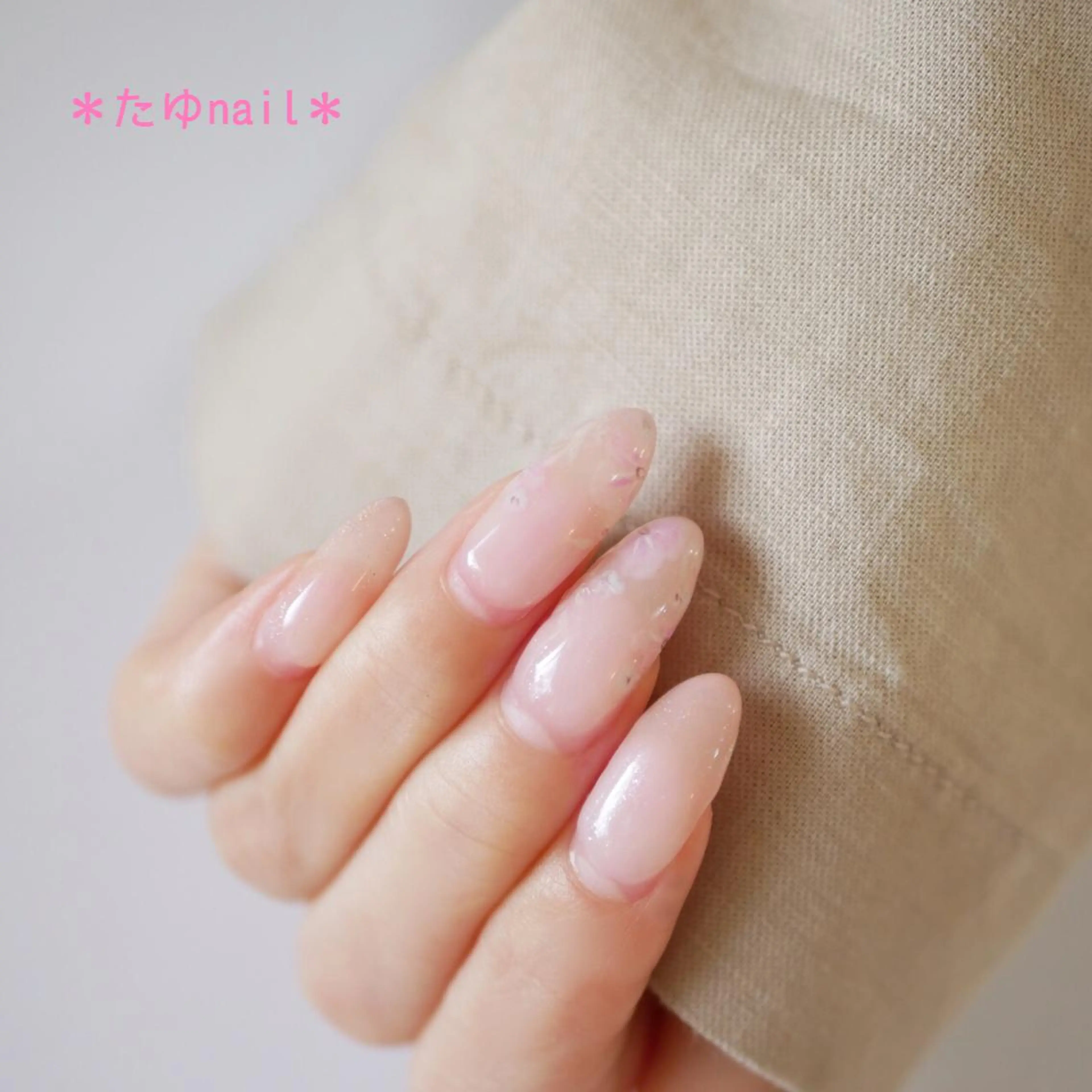 ネイル ハンドネイル ネイルサロン・ネイルスクール　たゆnail所属・ネイルサロン 【たゆnail】のネイルデザイン