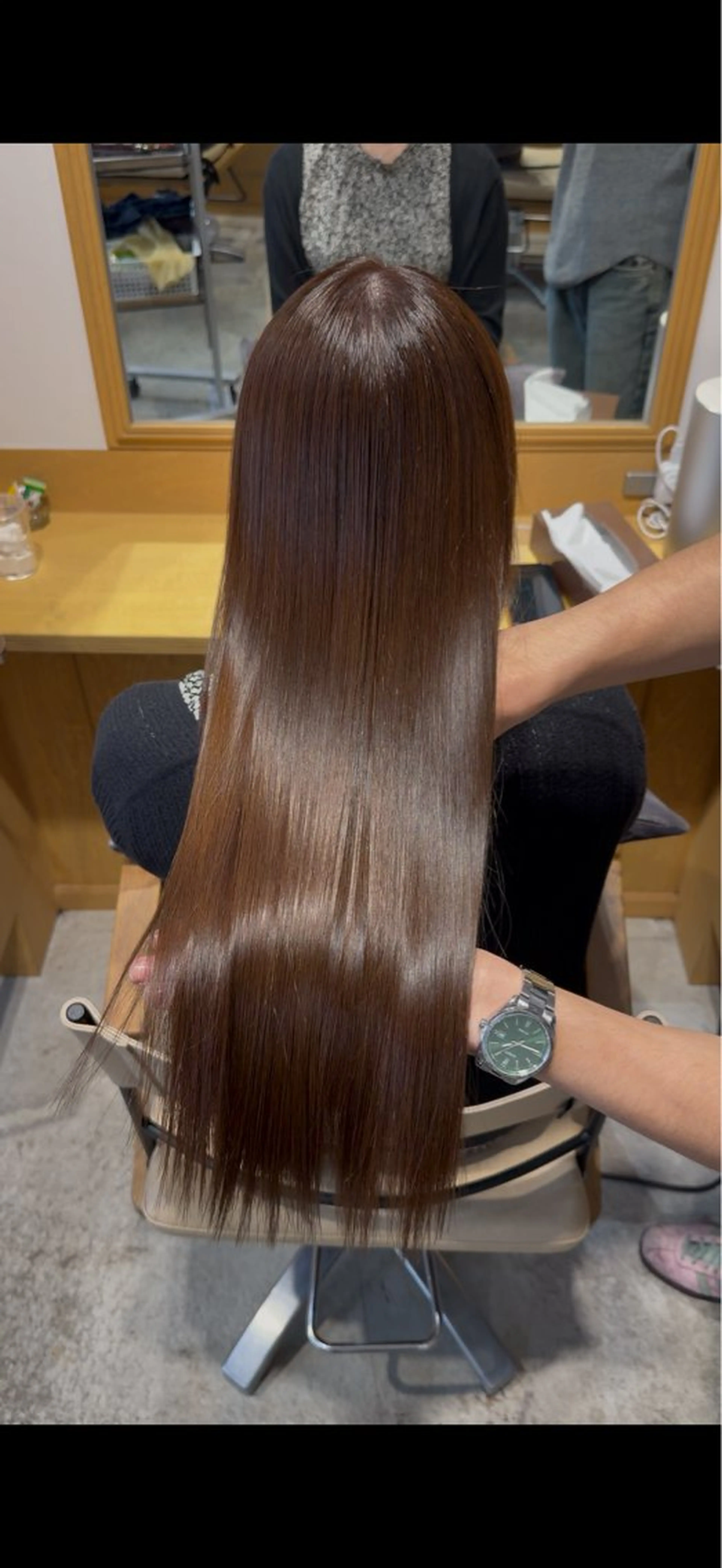 ロング カット ヘアカラー トリートメント 恵比寿/艶髪/ 髪質改善特化/フミヤのヘアスタイル