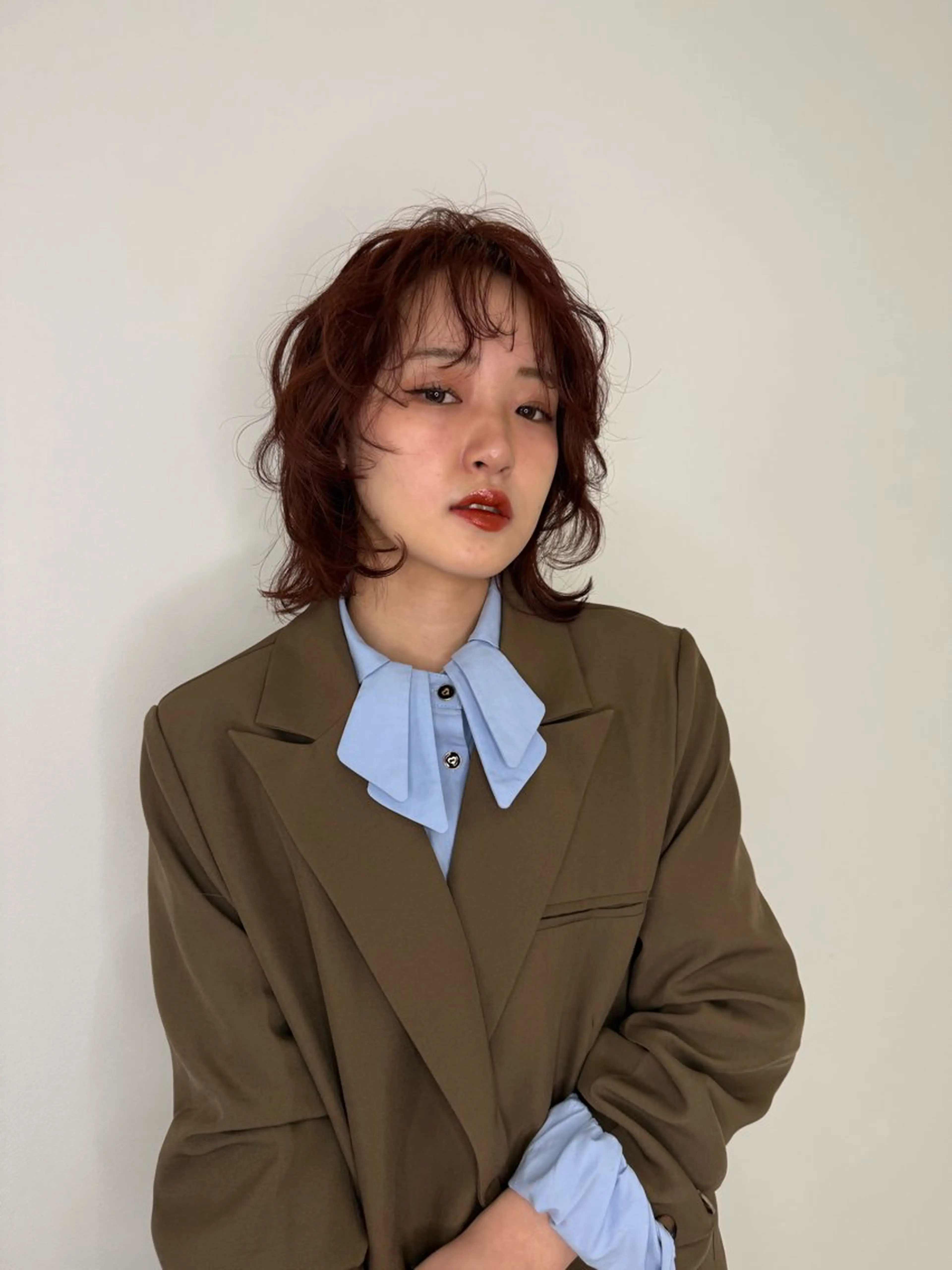 カラー カット 🤍透明感カラー/ レイヤー/SUのヘアスタイル