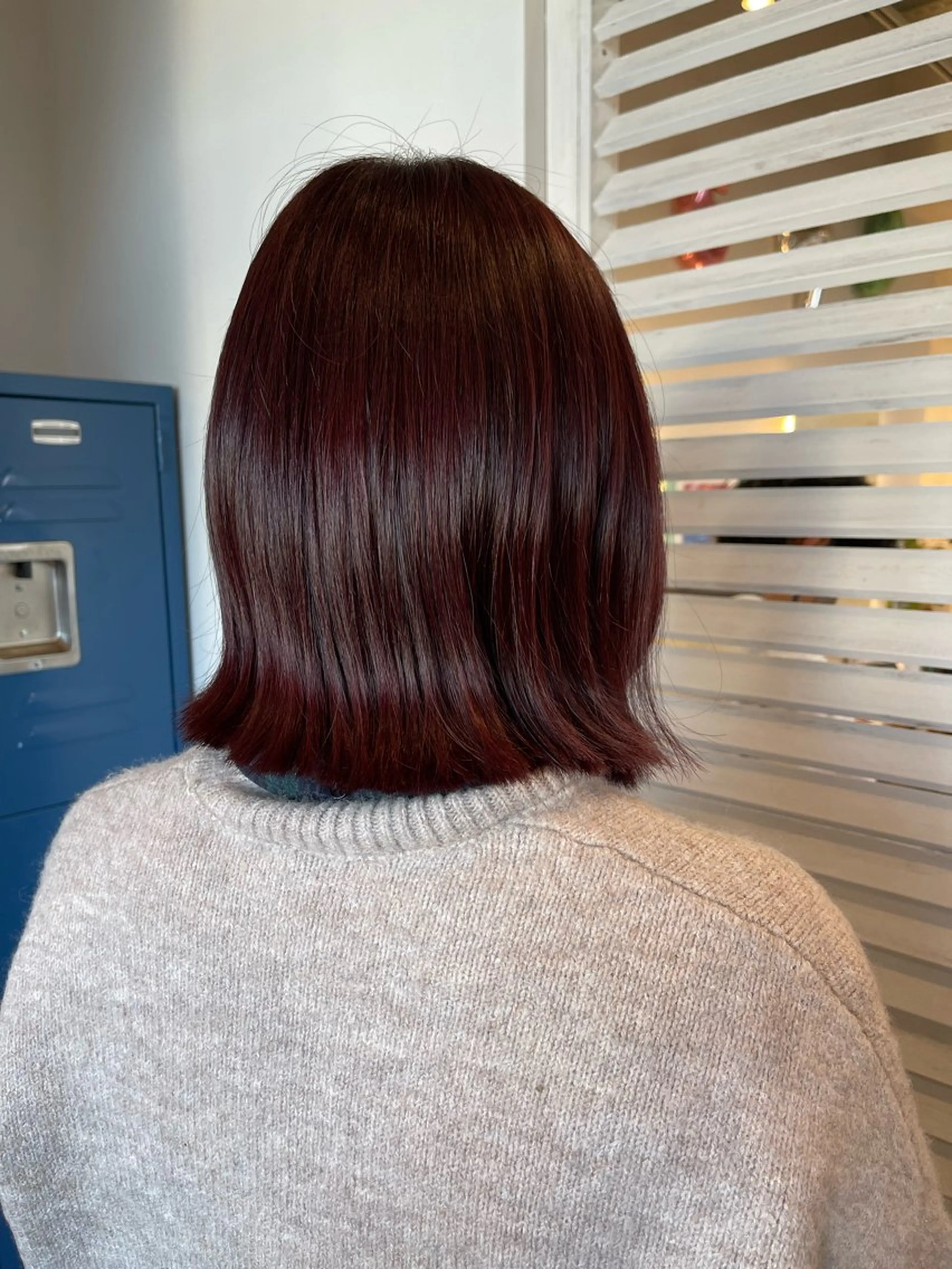 ミディアム ボブ 寺田 さゆみのヘアスタイル