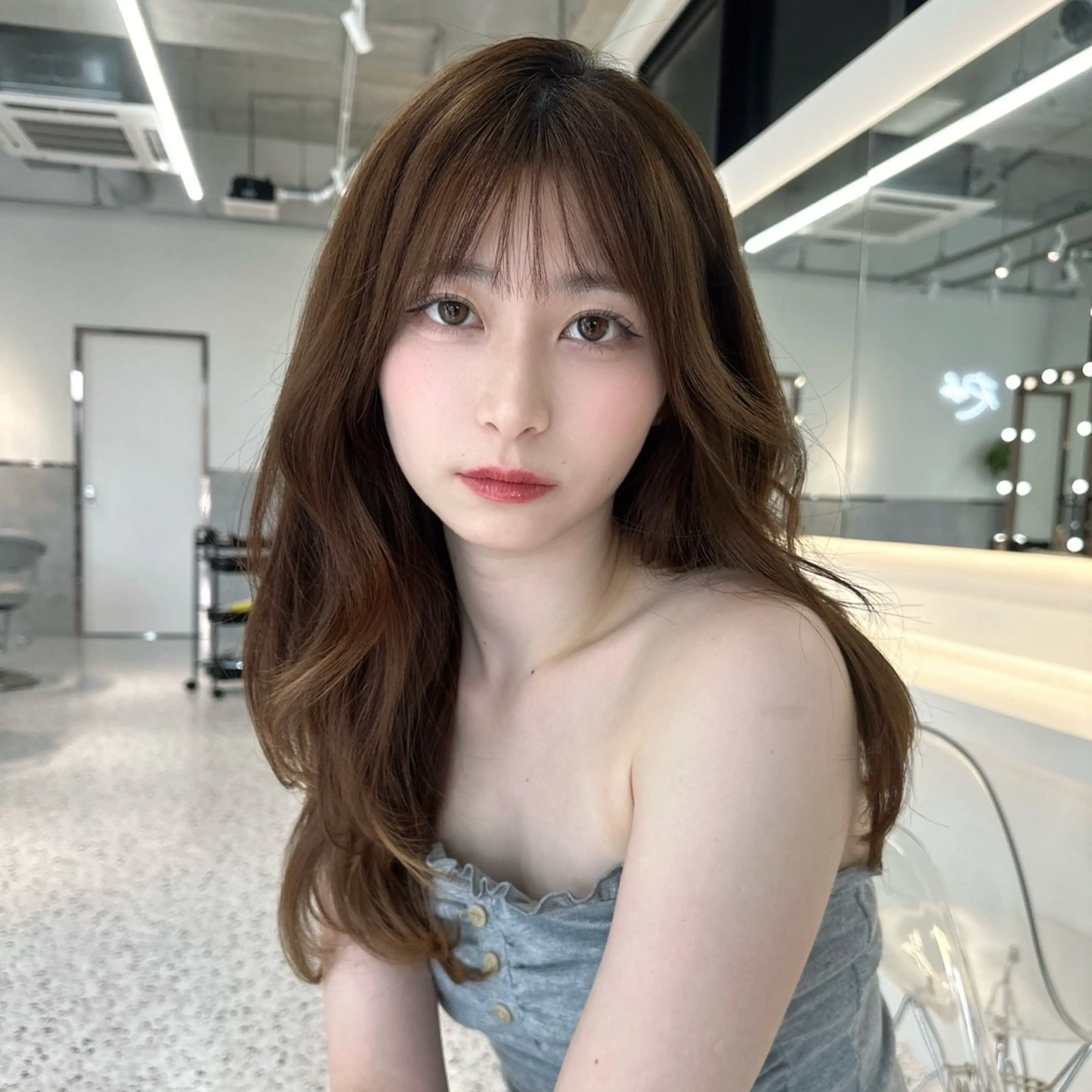 ⭐️カット＋カラー＋3ステップトリートメント⭐️ミニモ限定！超音波アイロン施術付き⭐️の写真