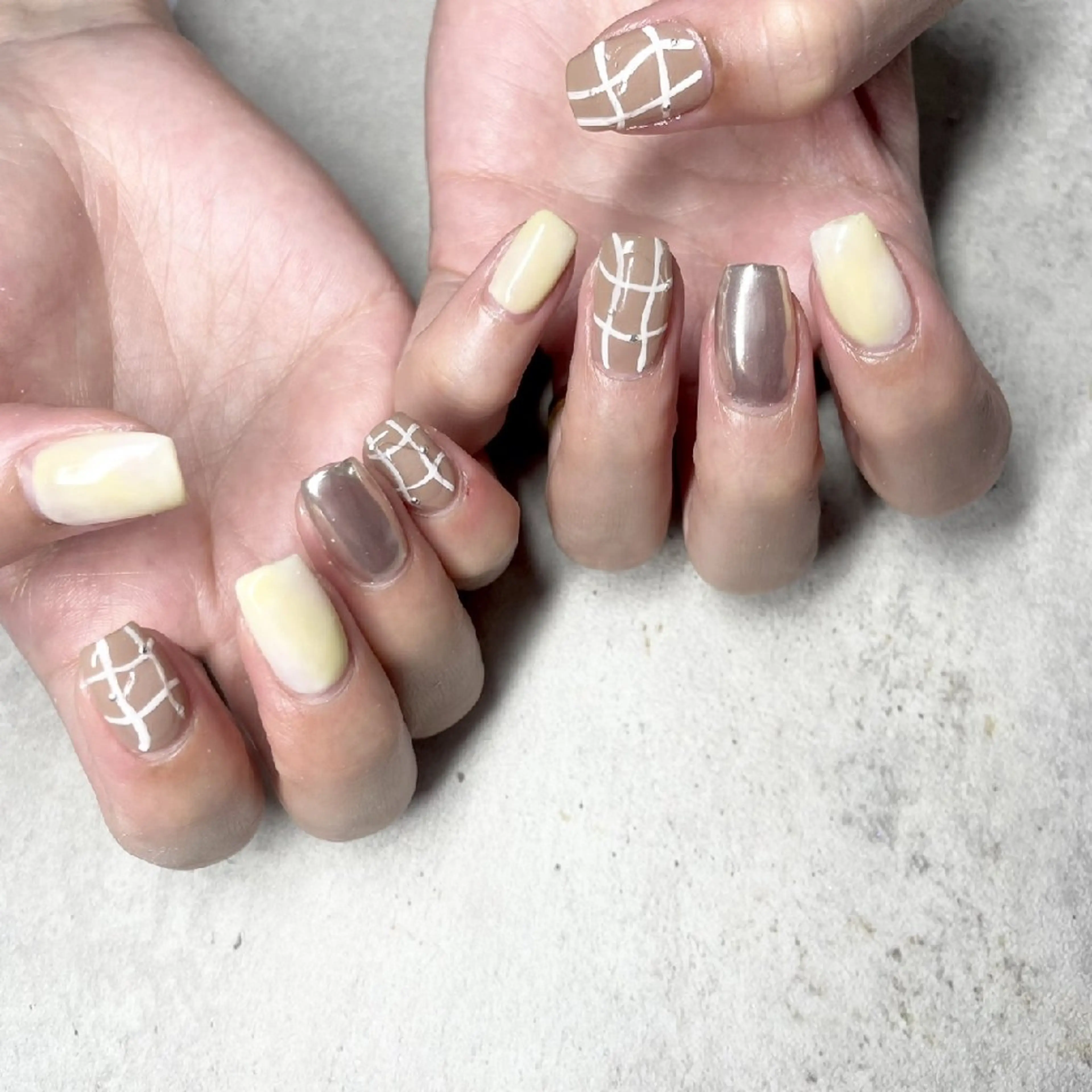 ネイル サメ猫 マーヤのネイルデザイン