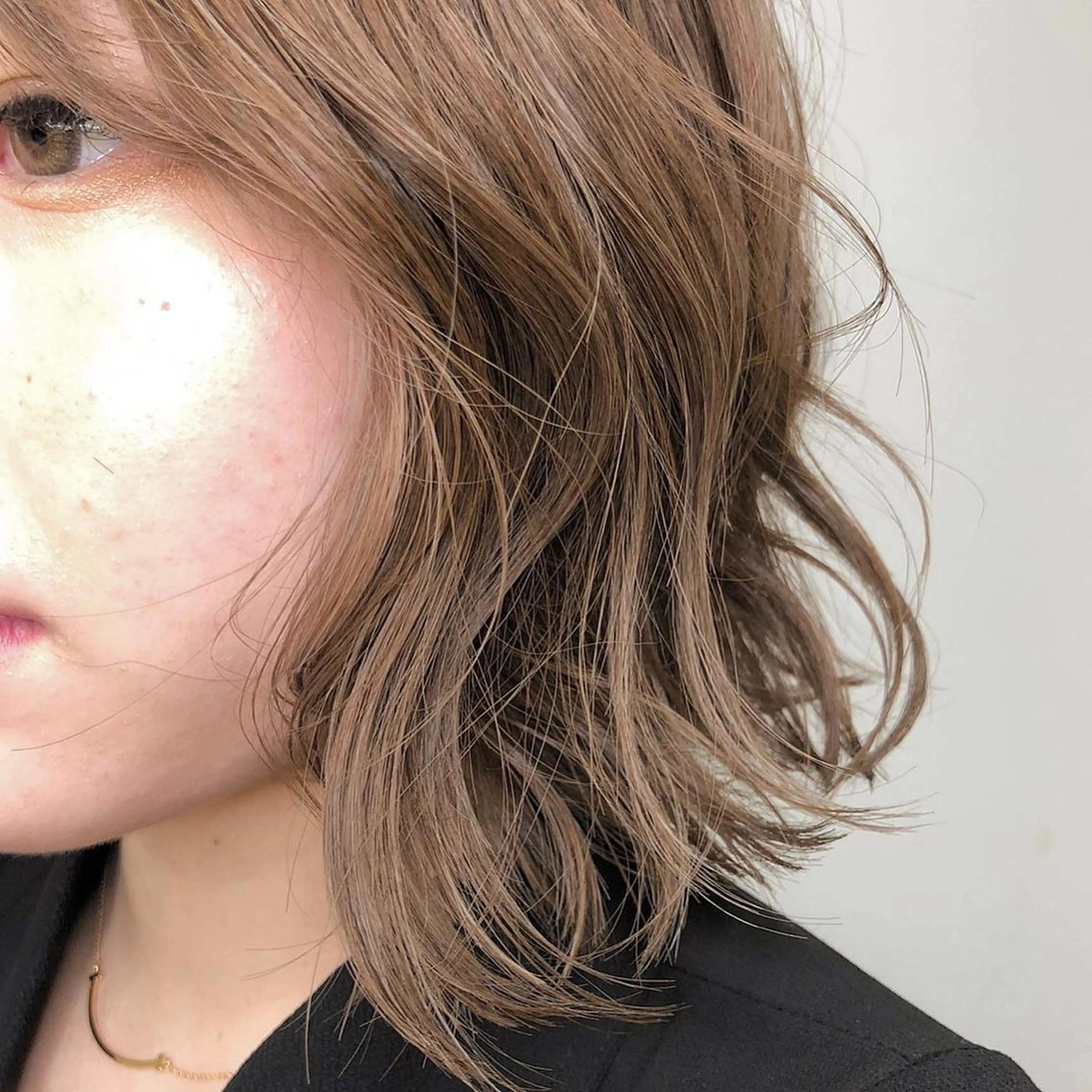 ミディアム カラー kakimotoarms自由が丘CLEO所属・田中 小百合のヘアスタイル