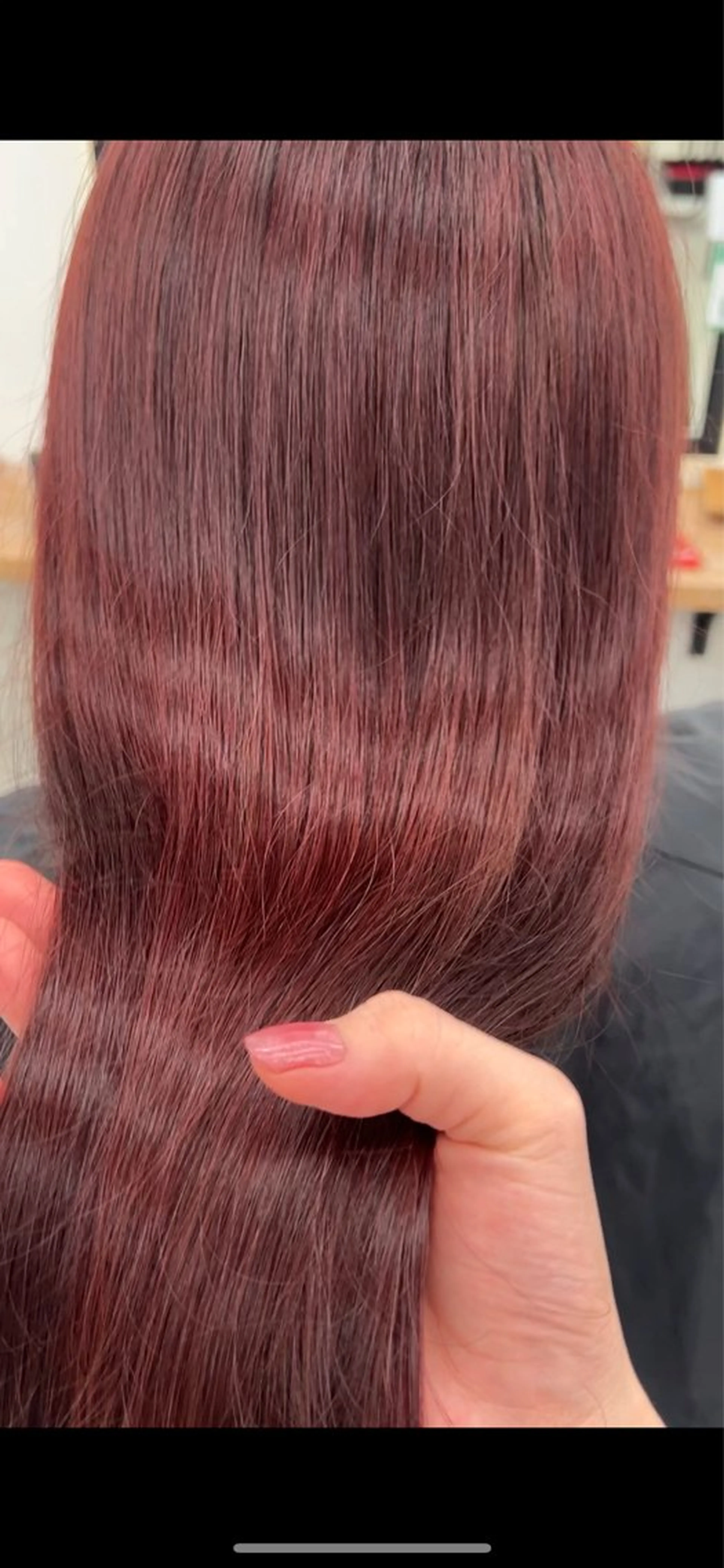 セミロング ボブ/縮毛矯正/艶髪 /さのまなみのヘアスタイル