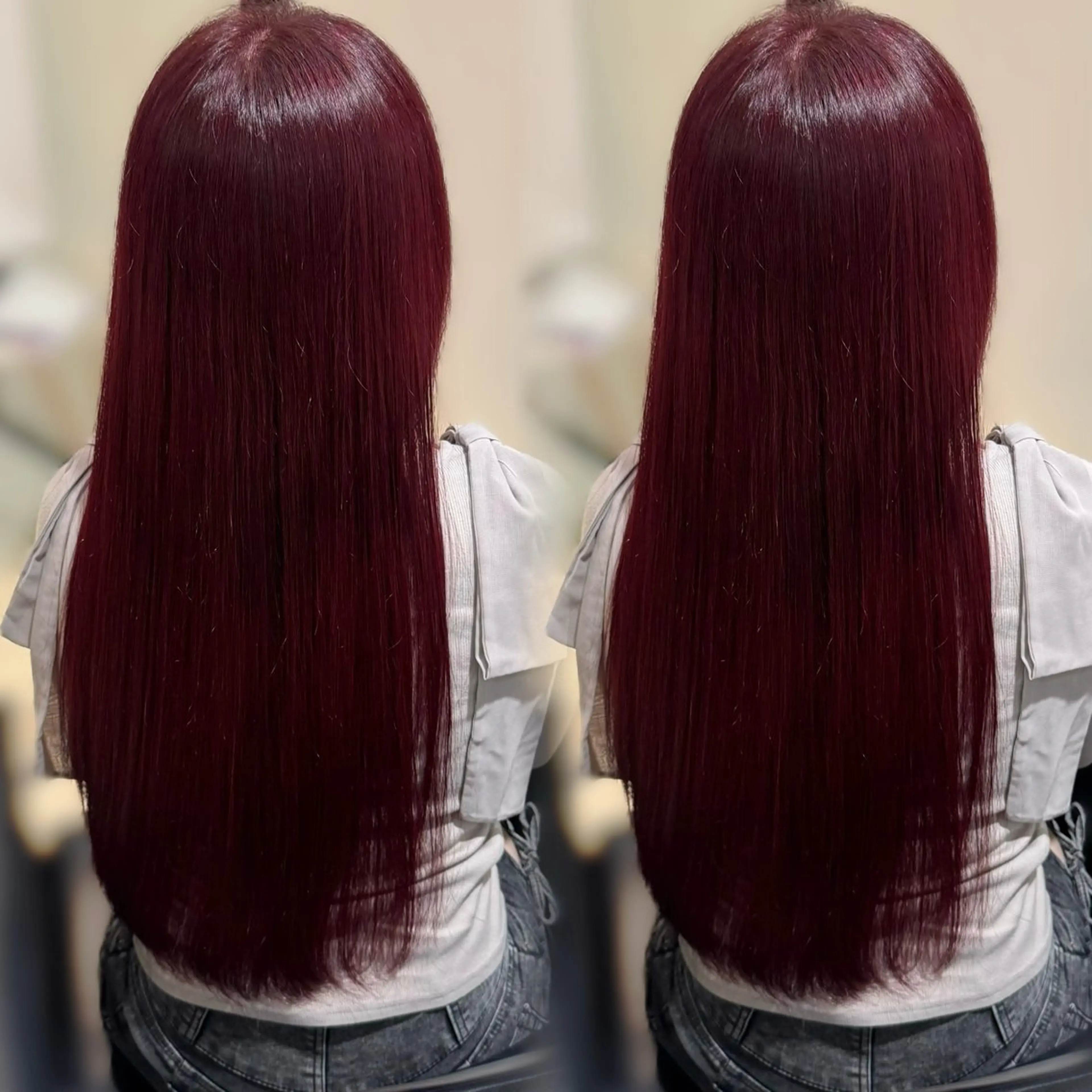 ロング カラー kana ブリーチなしカラー✨のヘアスタイル