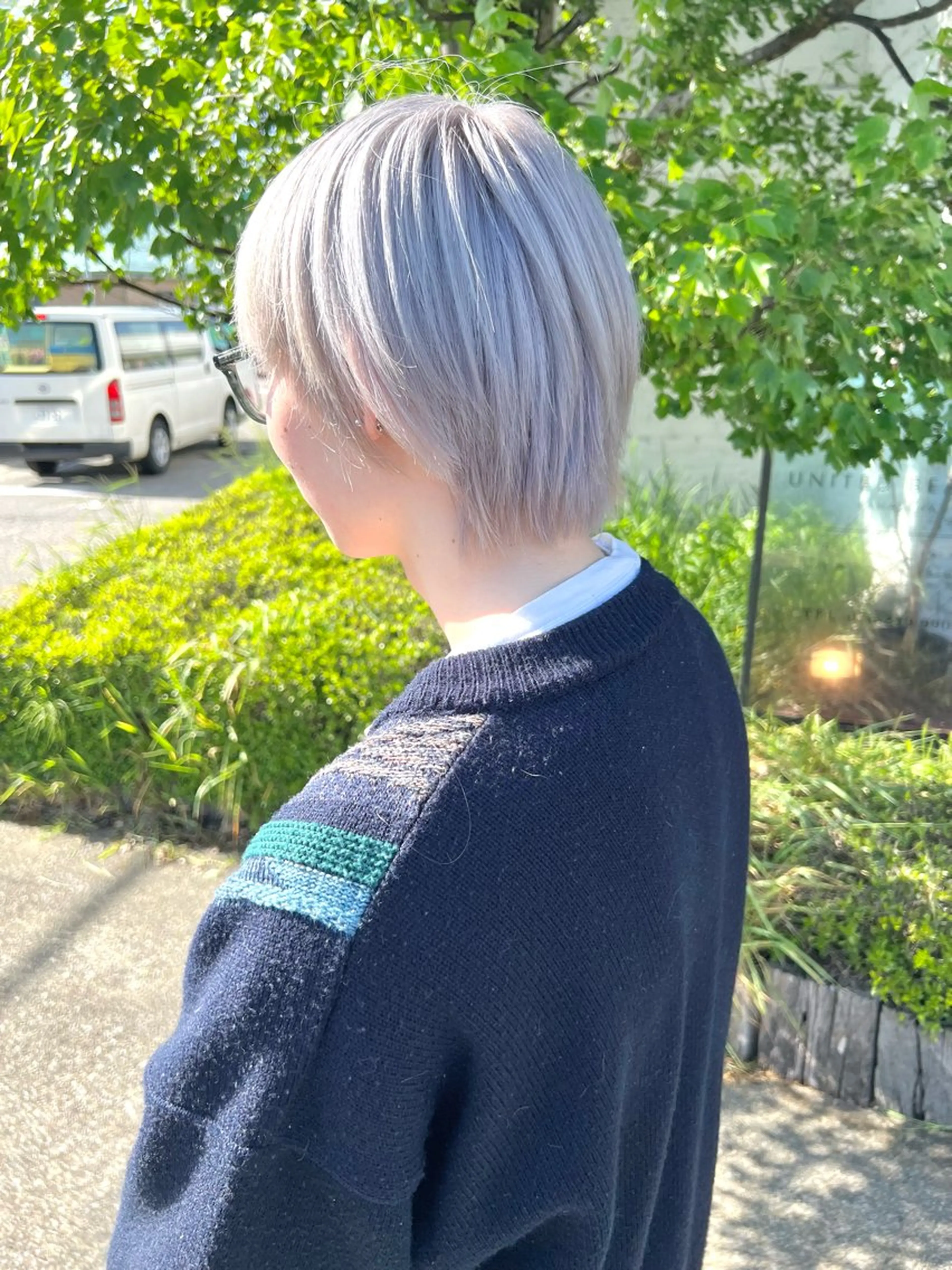 ショート カラー カット ヘアカラー トリートメント 池本 勇大のヘアスタイル