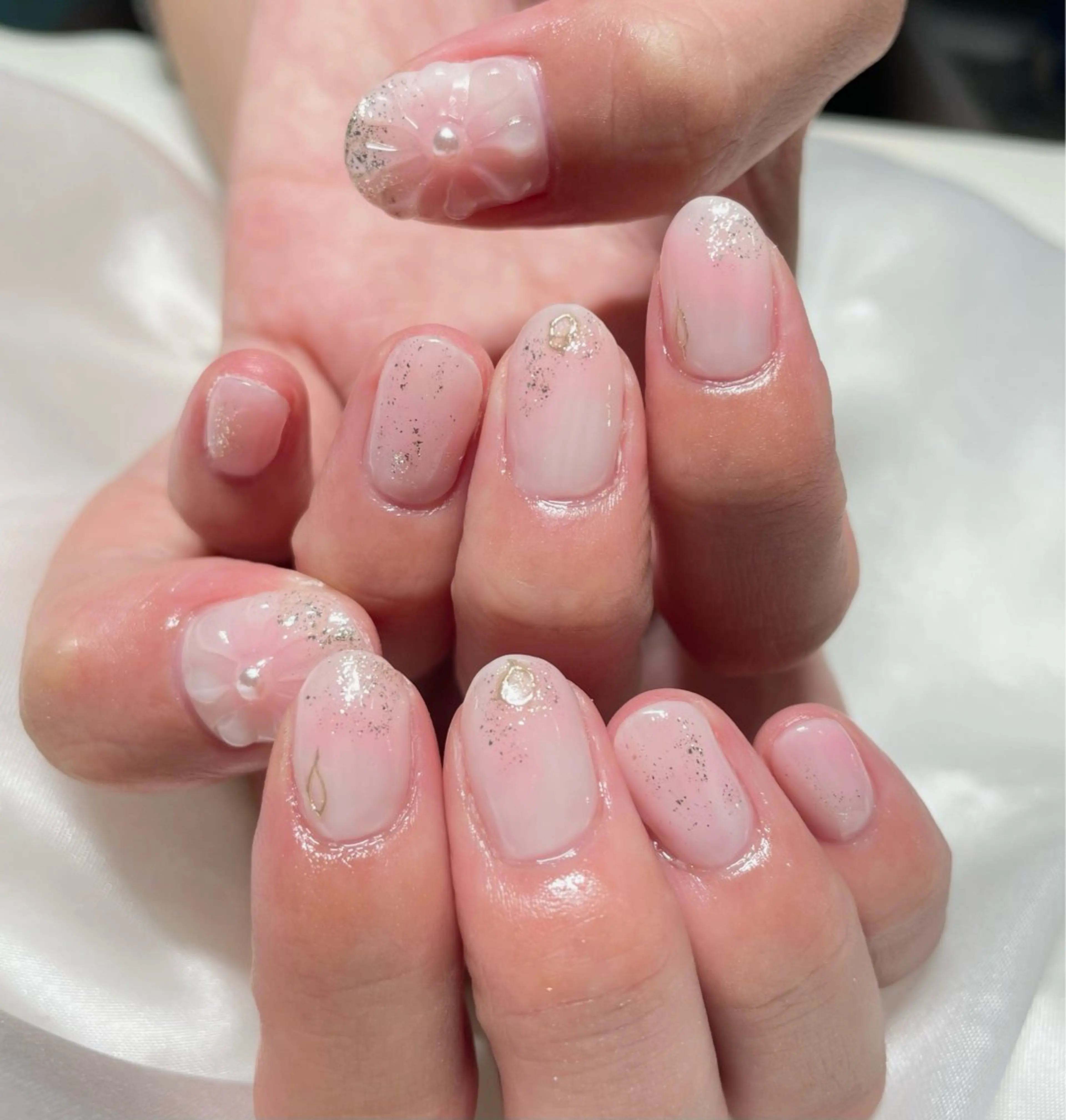 ネイル ハンドネイル 阿部 楓のネイルデザイン