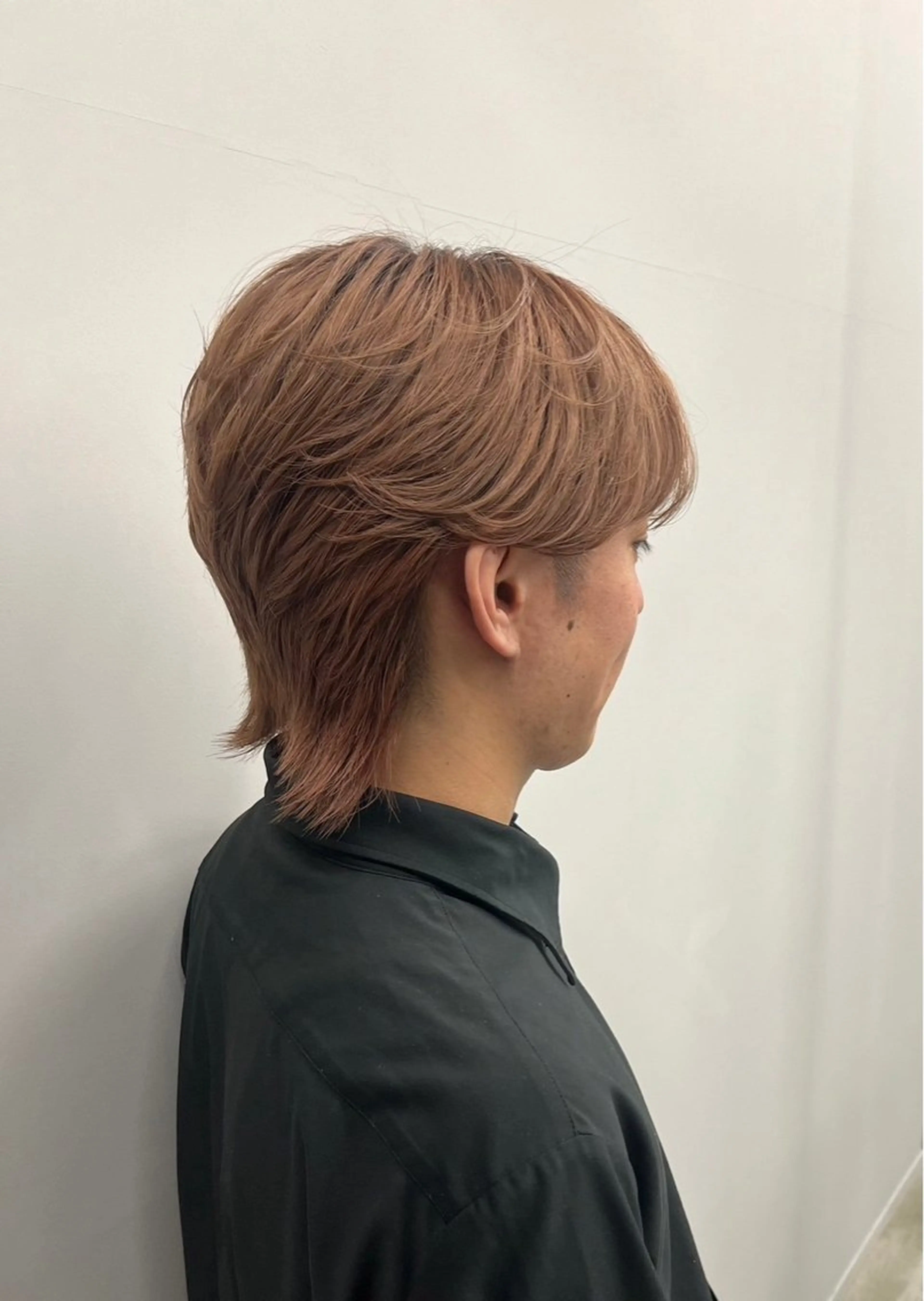 カラー メンズ カット ヘアカラー ニュアンスパーマ/ ウルフ/ときなのヘアスタイル