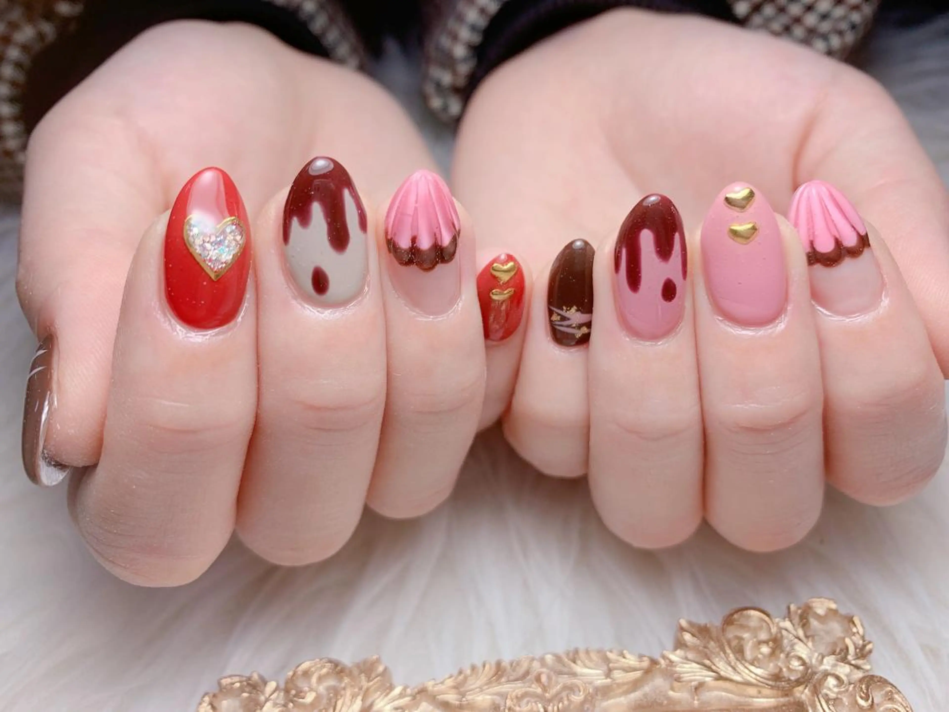 ネイル MiKi Nai池袋 長さだし得意のネイルデザイン