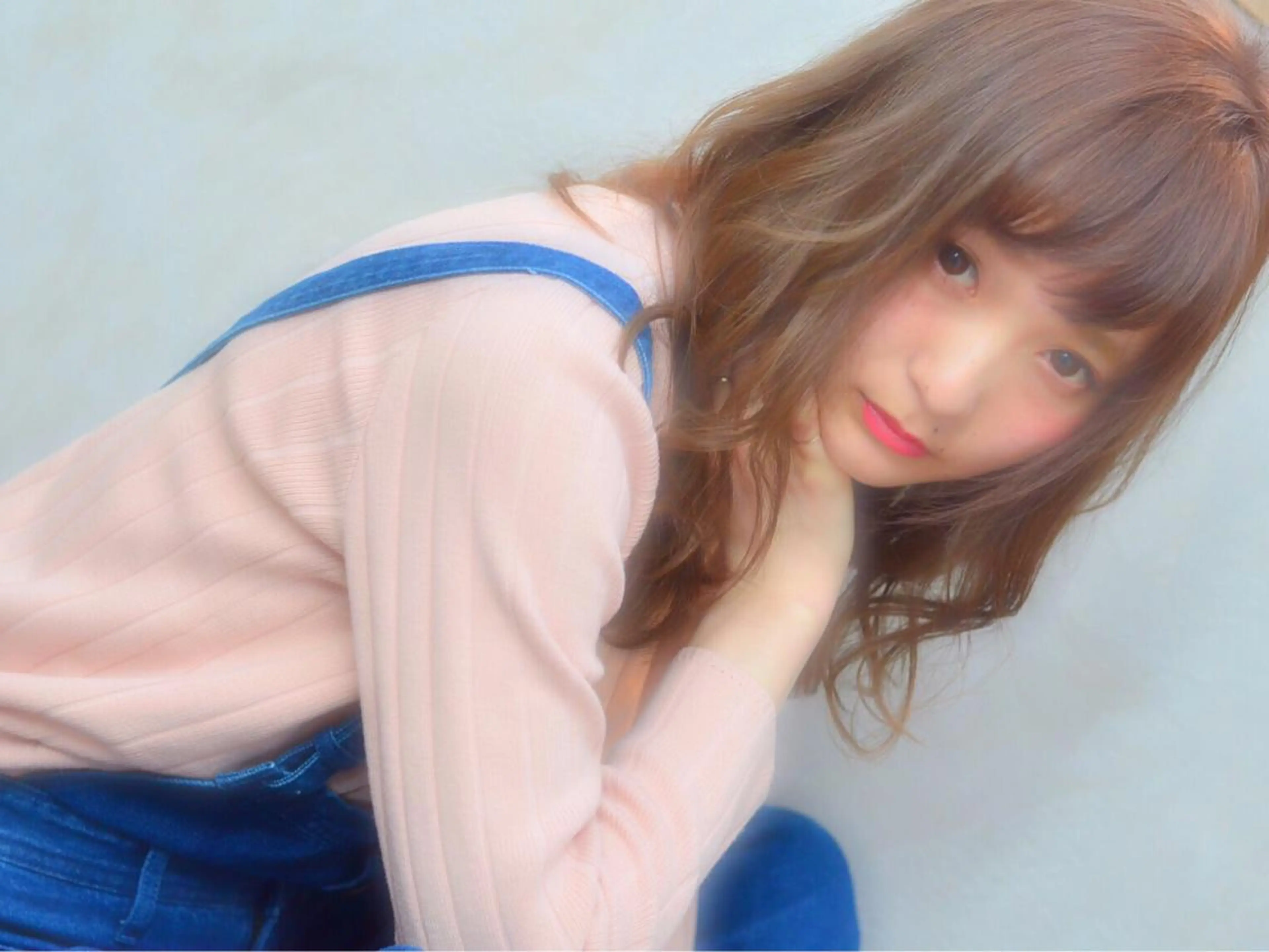 セミロング ロング カラー ベージュカラー autre所属・大久保 ひでなりのヘアスタイル