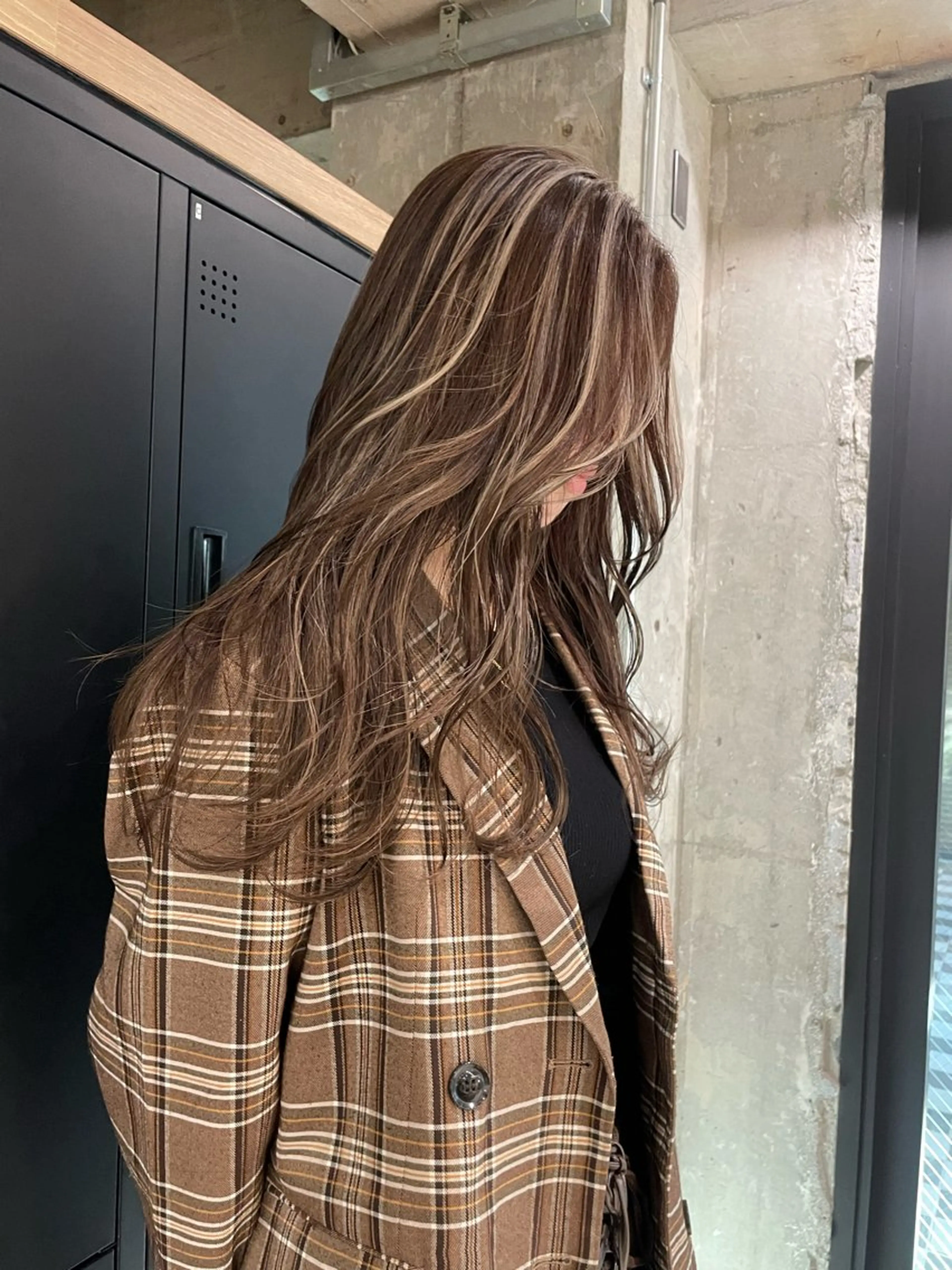 ロング 🫧ハイライトカラー 🫧 𝓜𝓘𝓤のヘアスタイル