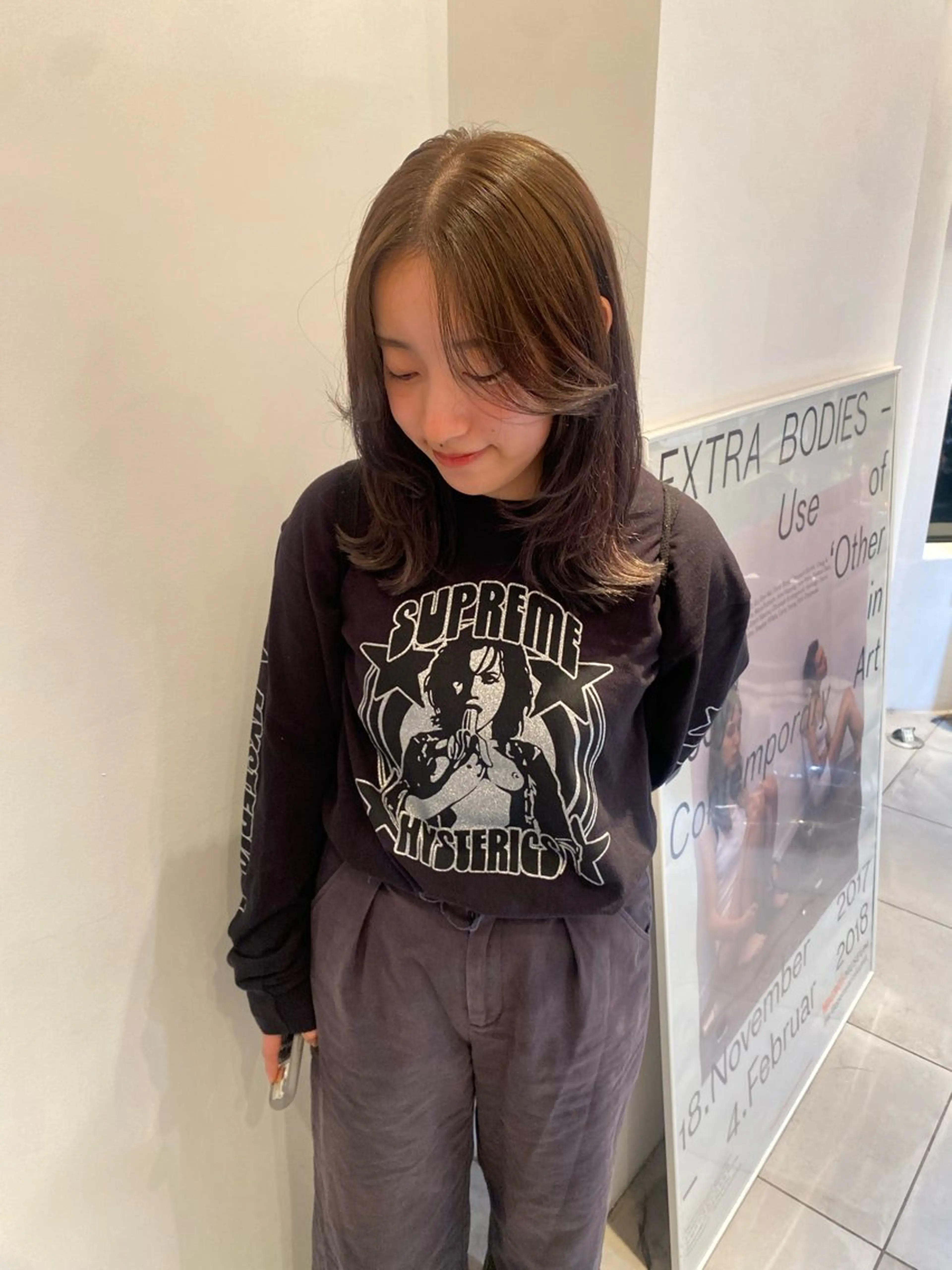 セミロング カラー カット riria/ボブ /ブラウンカラー🎀のヘアスタイル