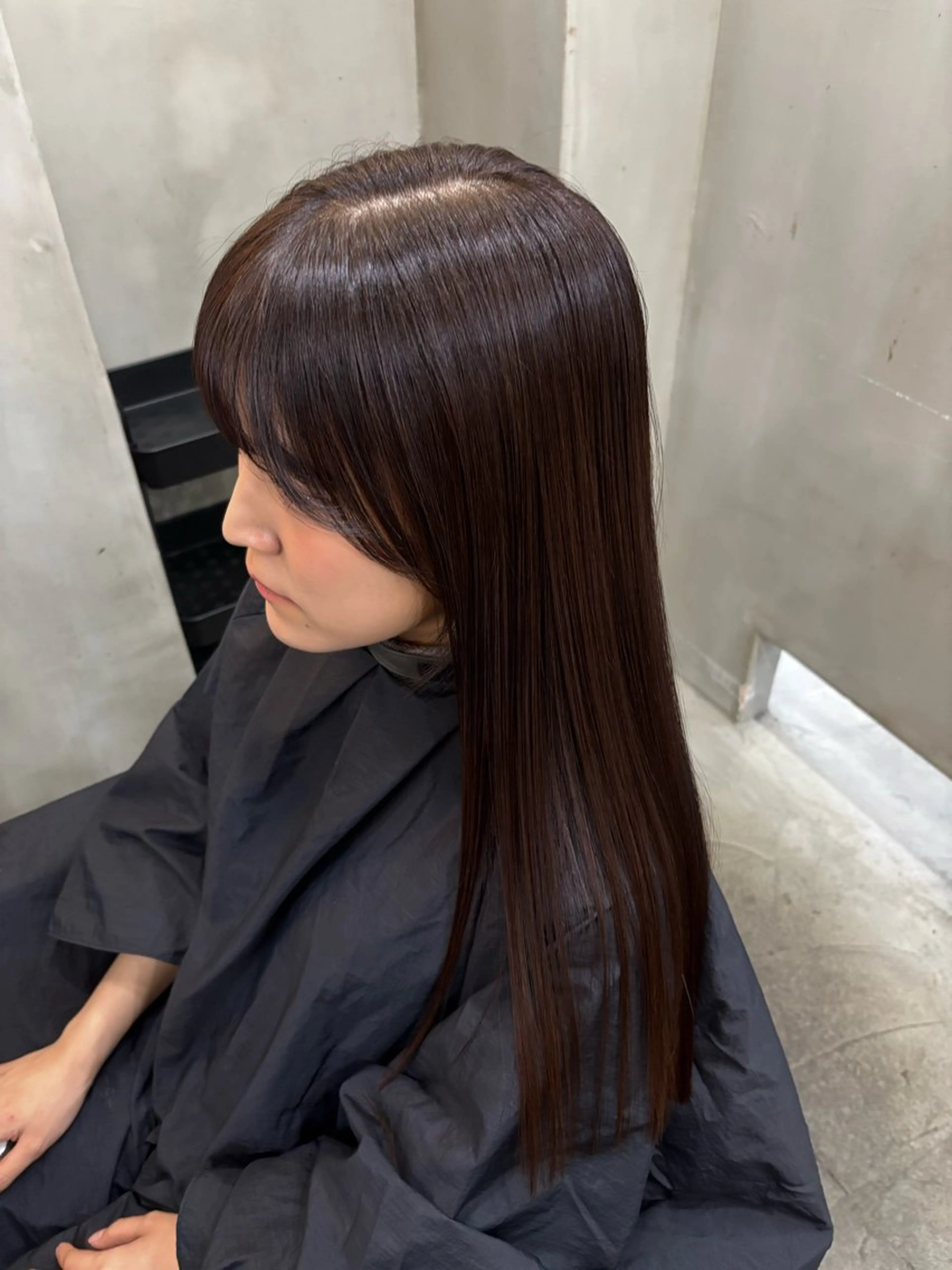 セミロング カラー ブラウンカラー ヘアカラー VOYAGE所属・中園康 /カラー/ブリーチのヘアスタイル