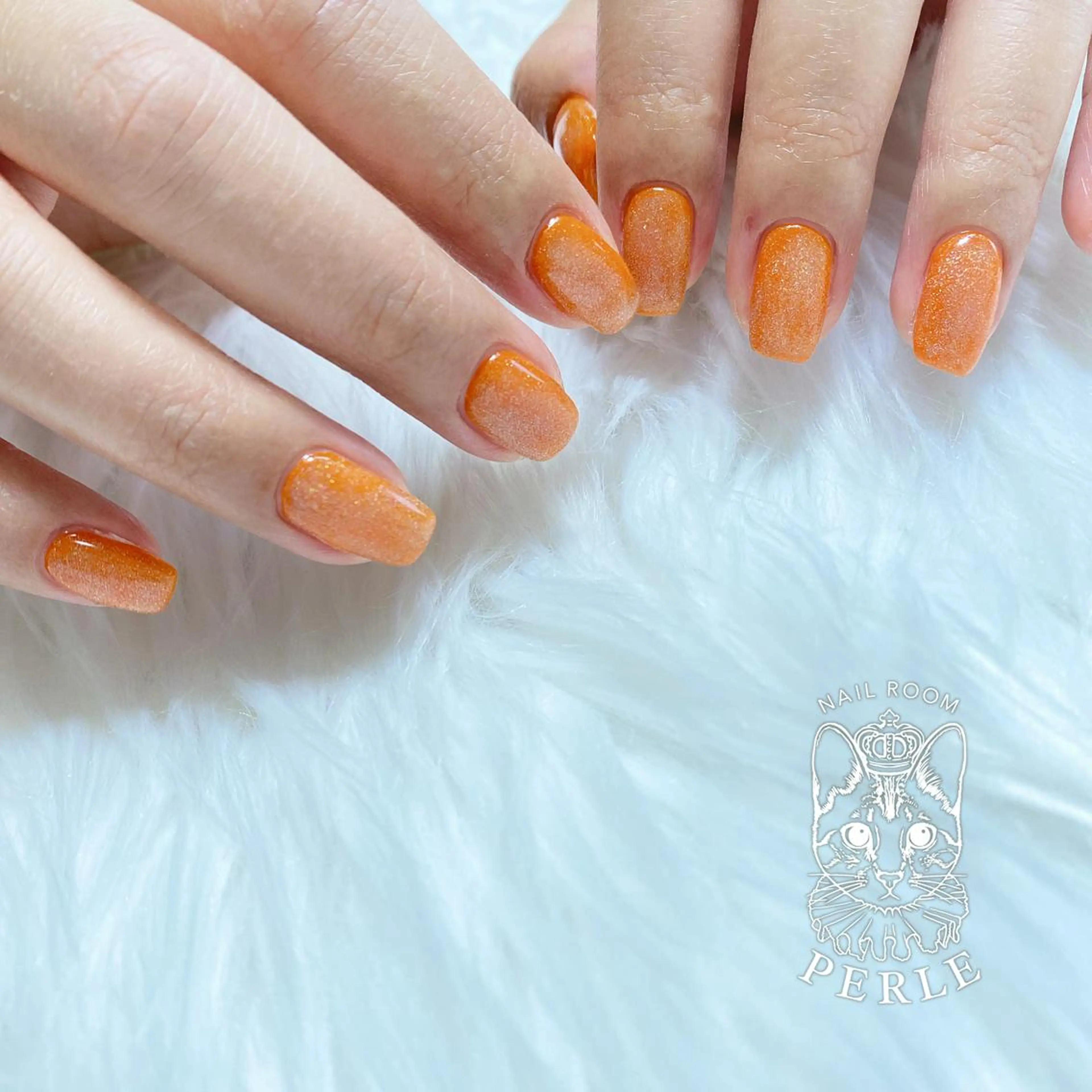 ネイル マグネットネイル ハンドネイル nail room Perleのネイルデザイン