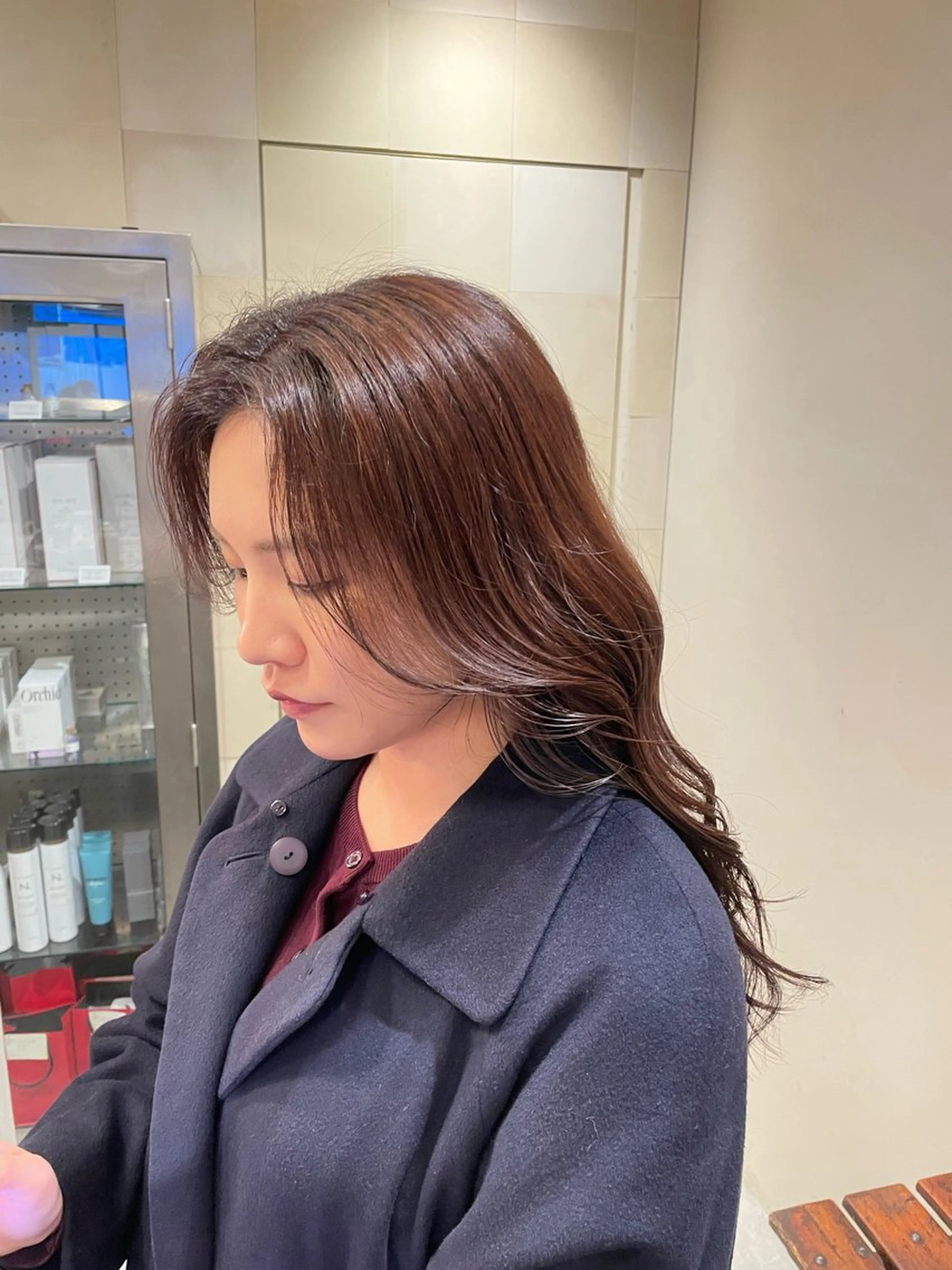 セミロング カラー ヘアカラー HERMITAGE/ chihiroのヘアスタイル