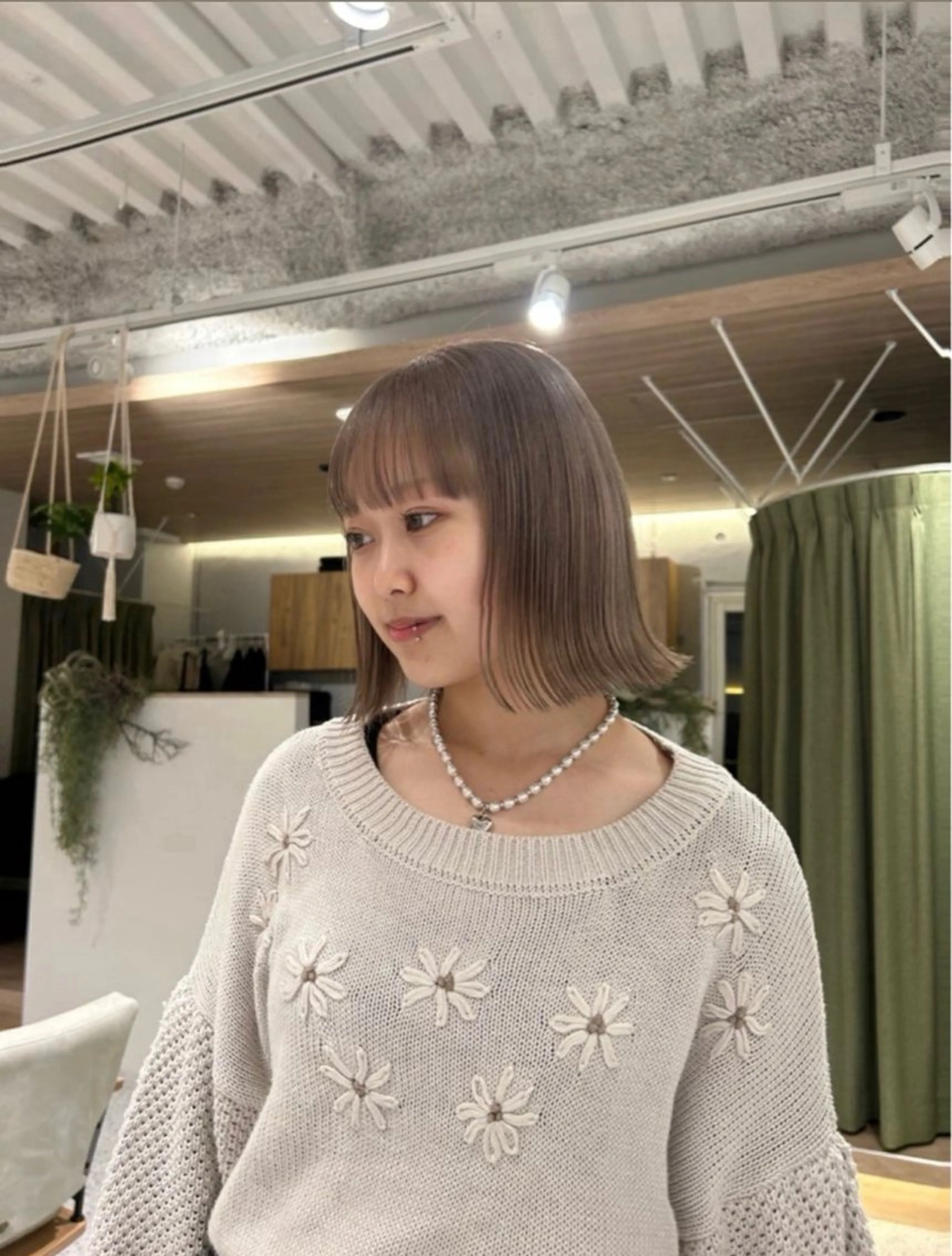 ミディアム ヘアカラー hair&eye🎀 /momoKaのマツエク・マツパデザイン