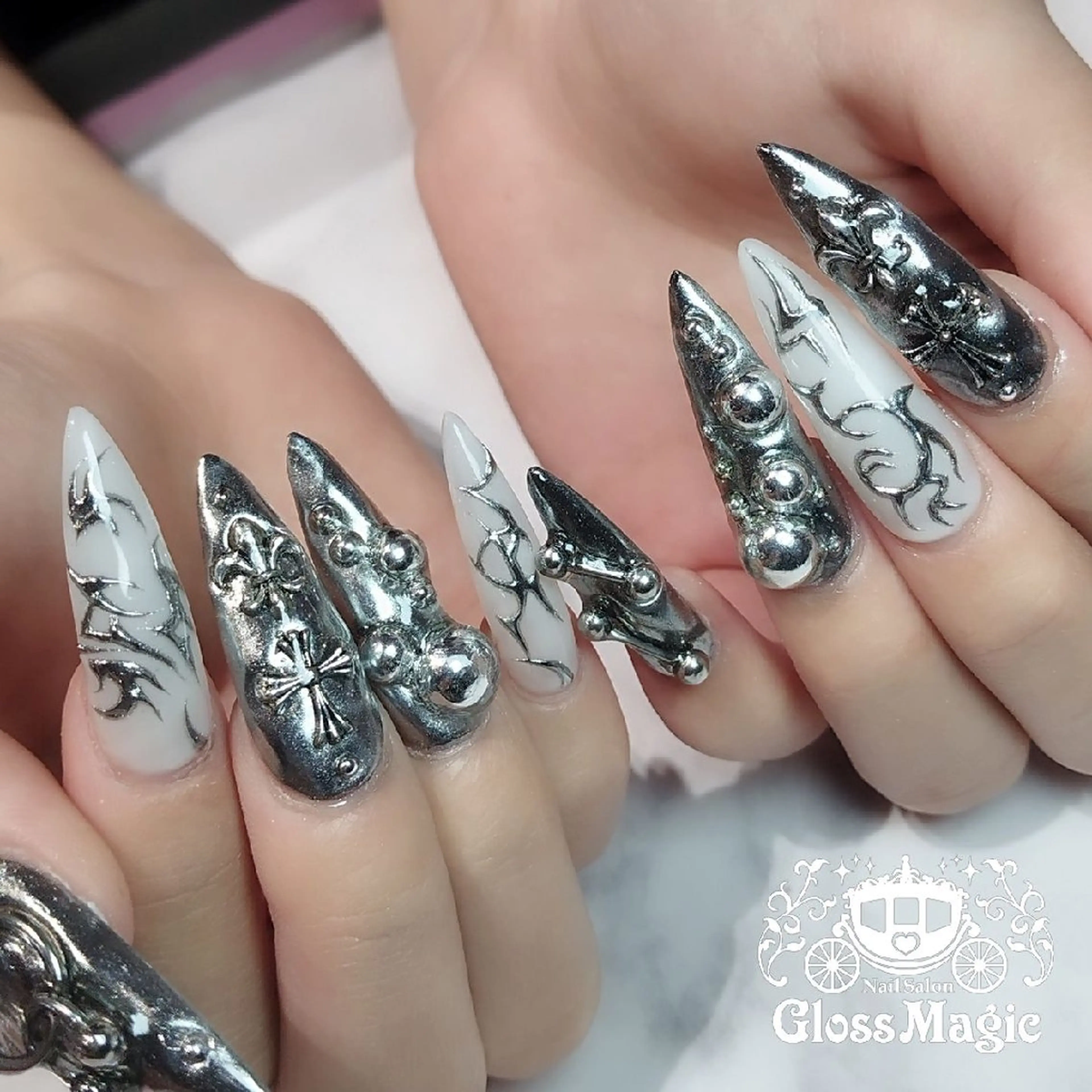 ネイル ハンドネイル あ きのネイルデザイン