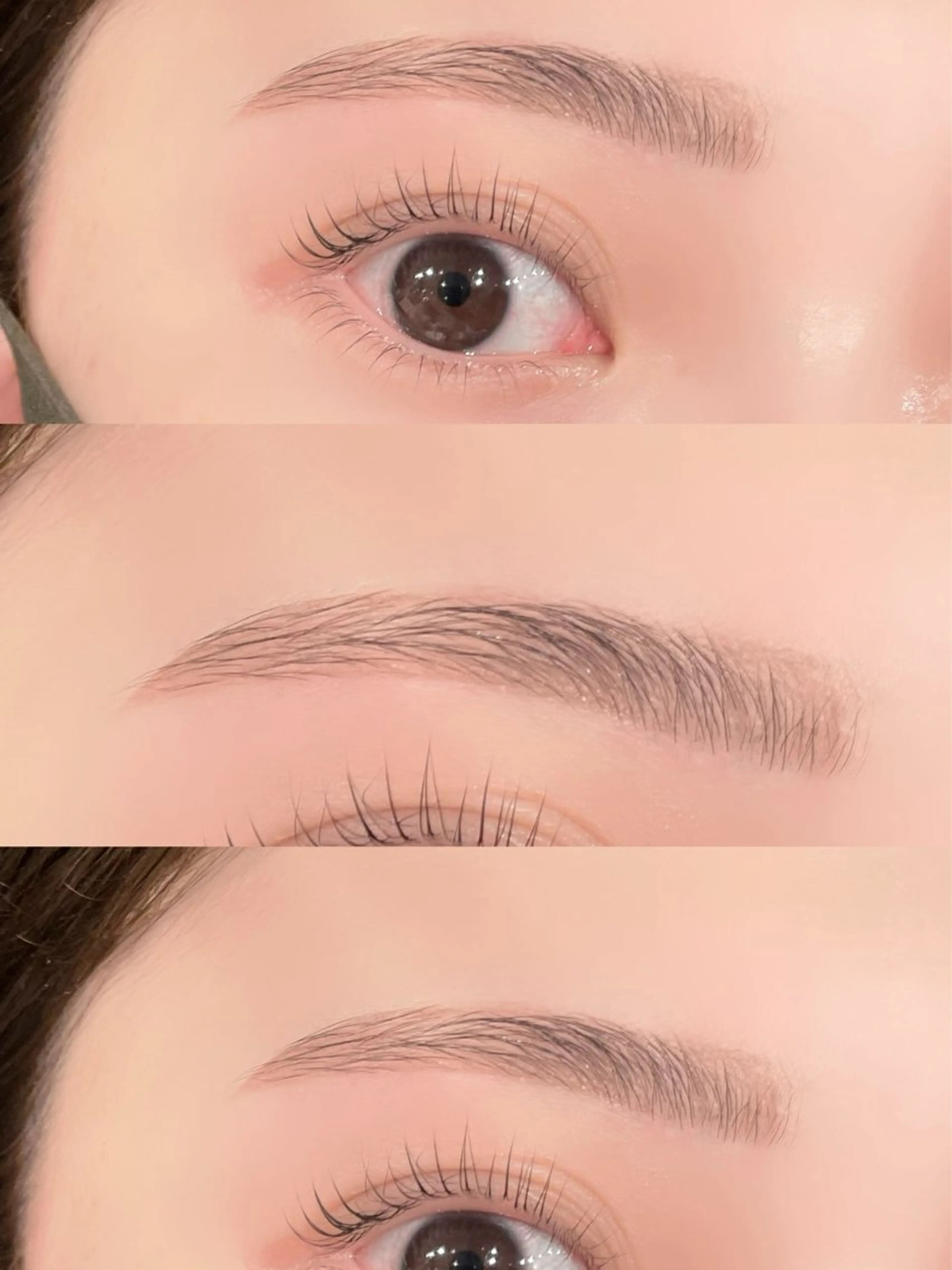 【ミニモ限定】アイブロウWax＋まつげパーマ🎀セットメニューの写真