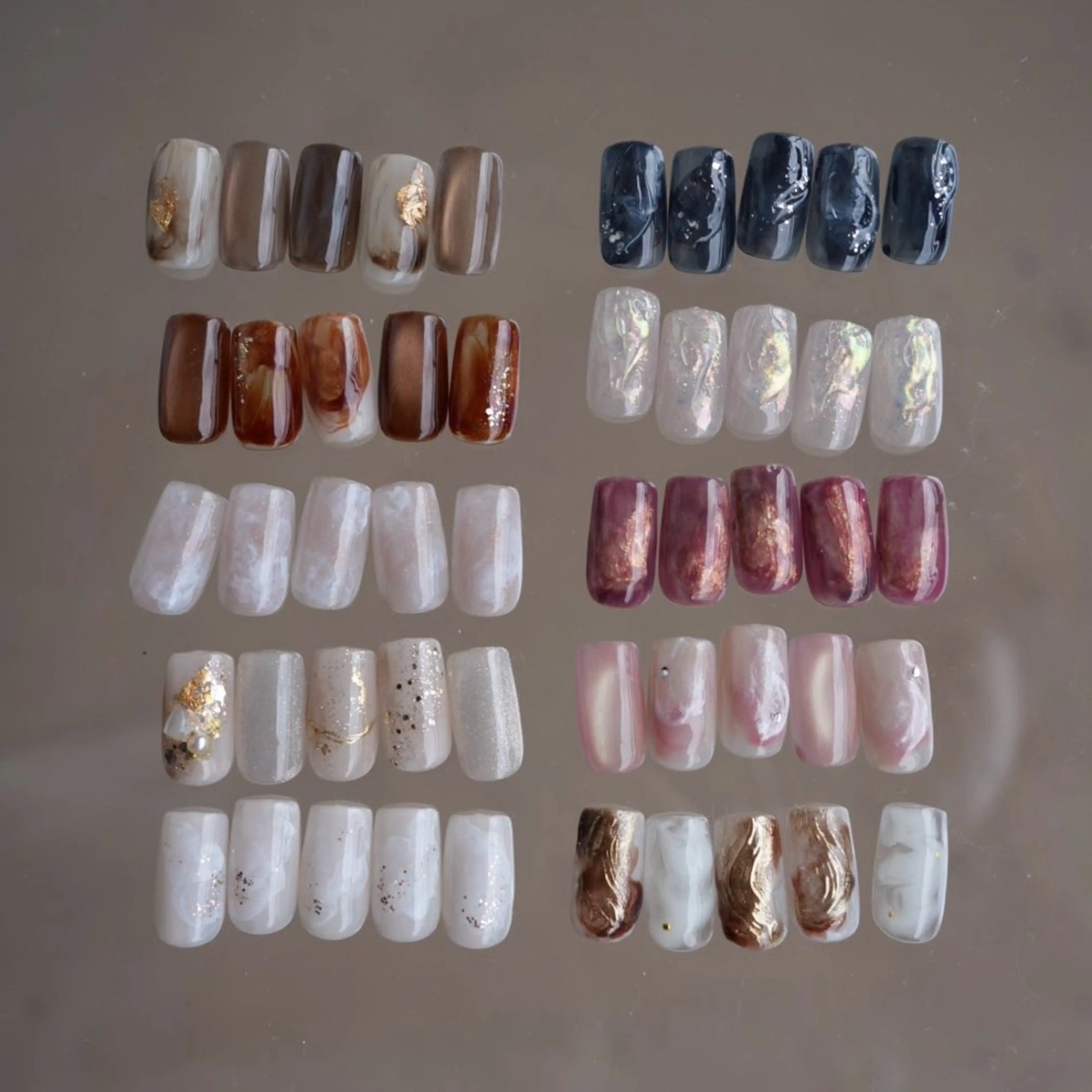 🤍定額デザイン　ニュアンス　(オフなし)の写真