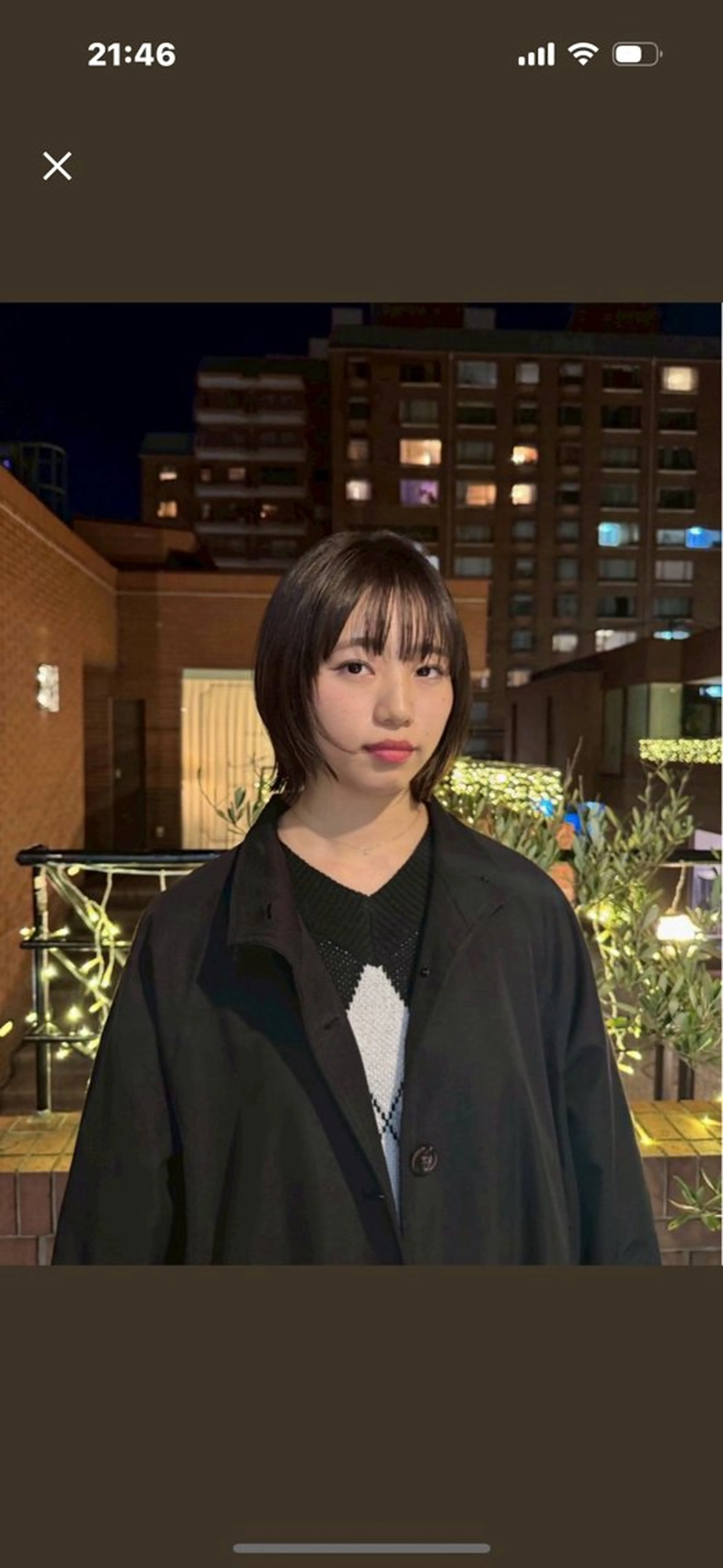 ショート ボブ 似合わせカット yui/透明感カラー /コテ巻き風パーマのヘアスタイル