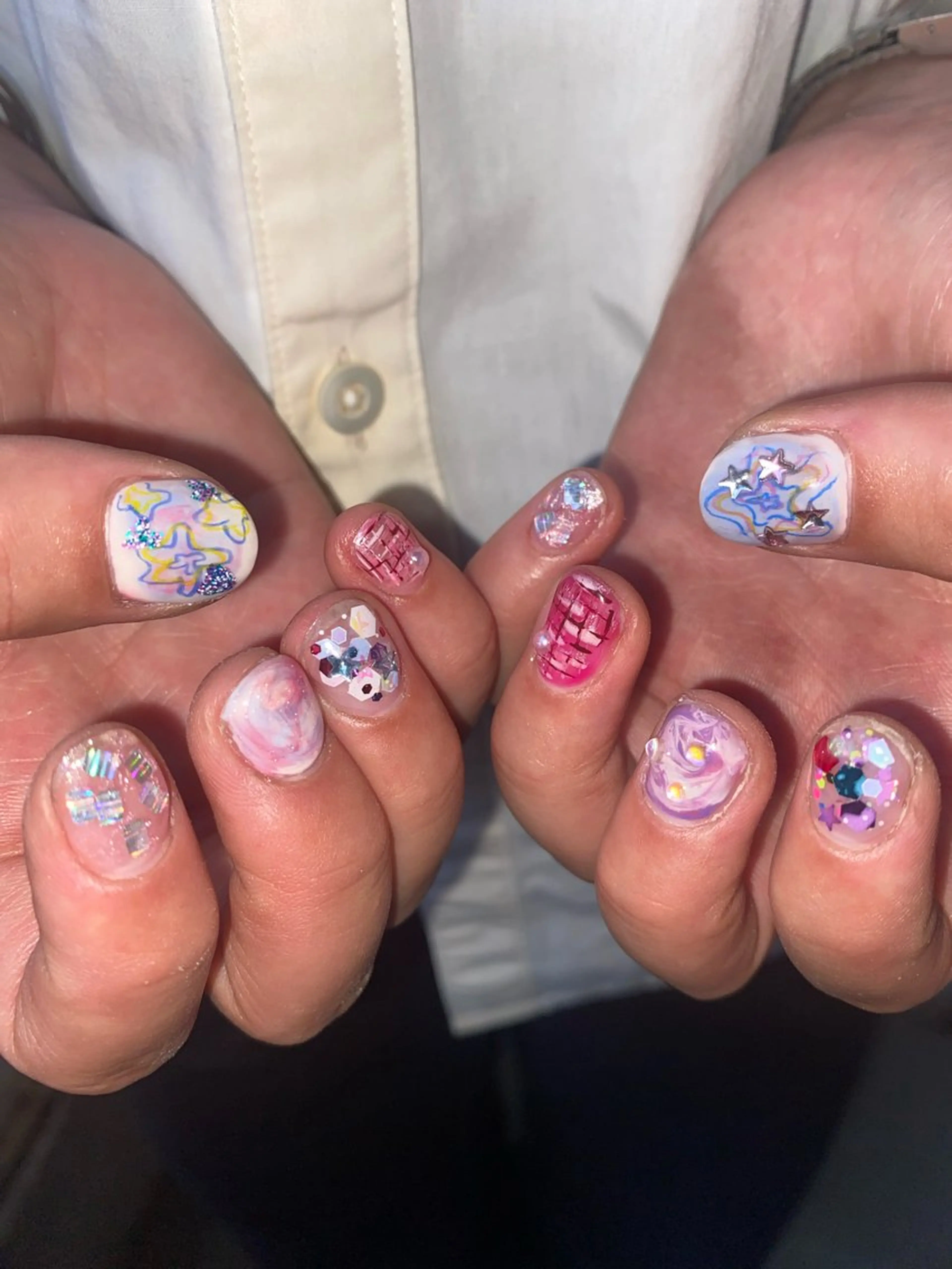 ネイル .unff所属・hana (..)個 性派/メンズネイル◎のネイルデザイン