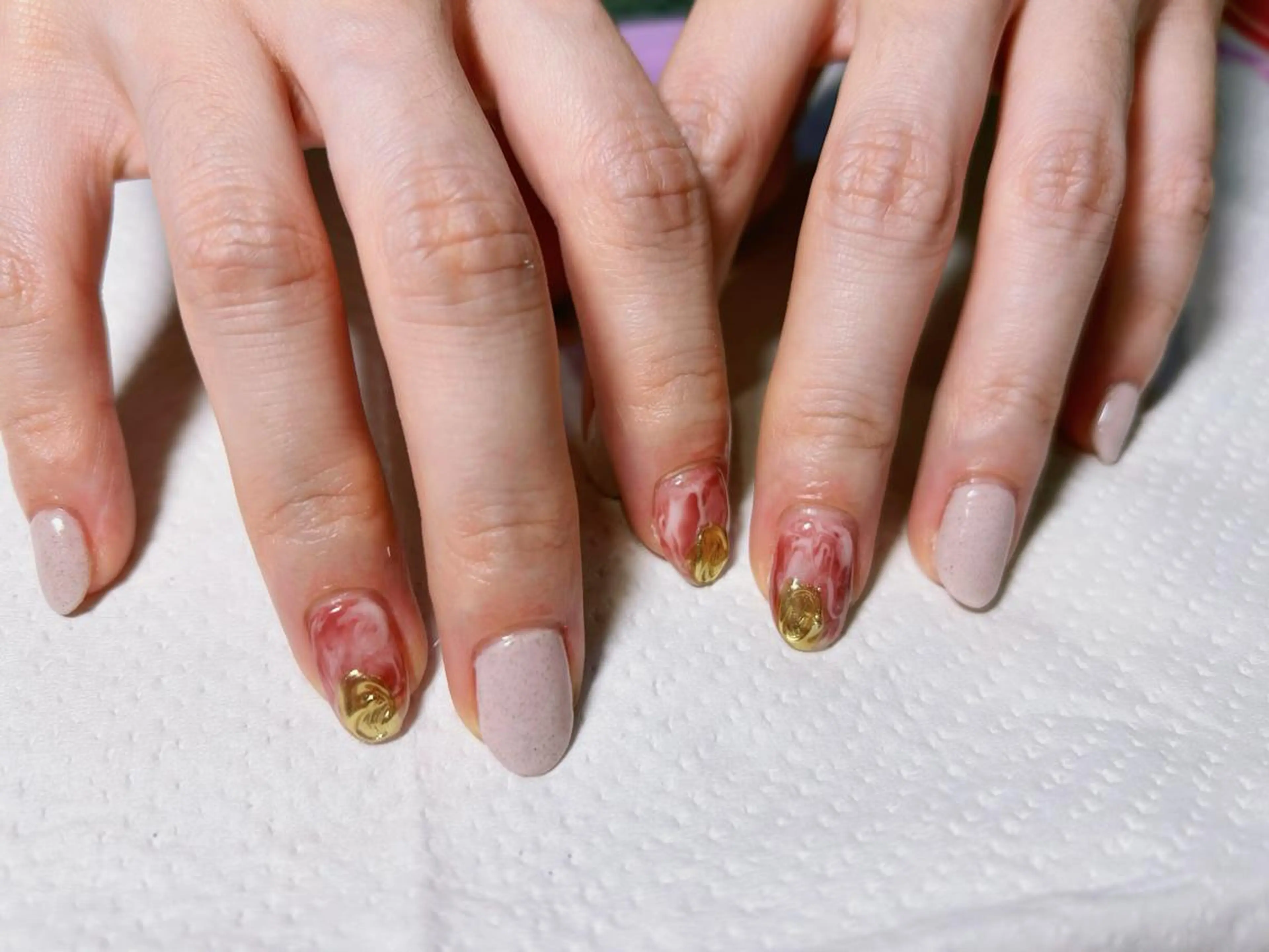 ネイル アートネイル ニュアンスネイル ハンドネイル ハンドケア Ainchi nail所属・＊ misa ＊のネイルデザイン