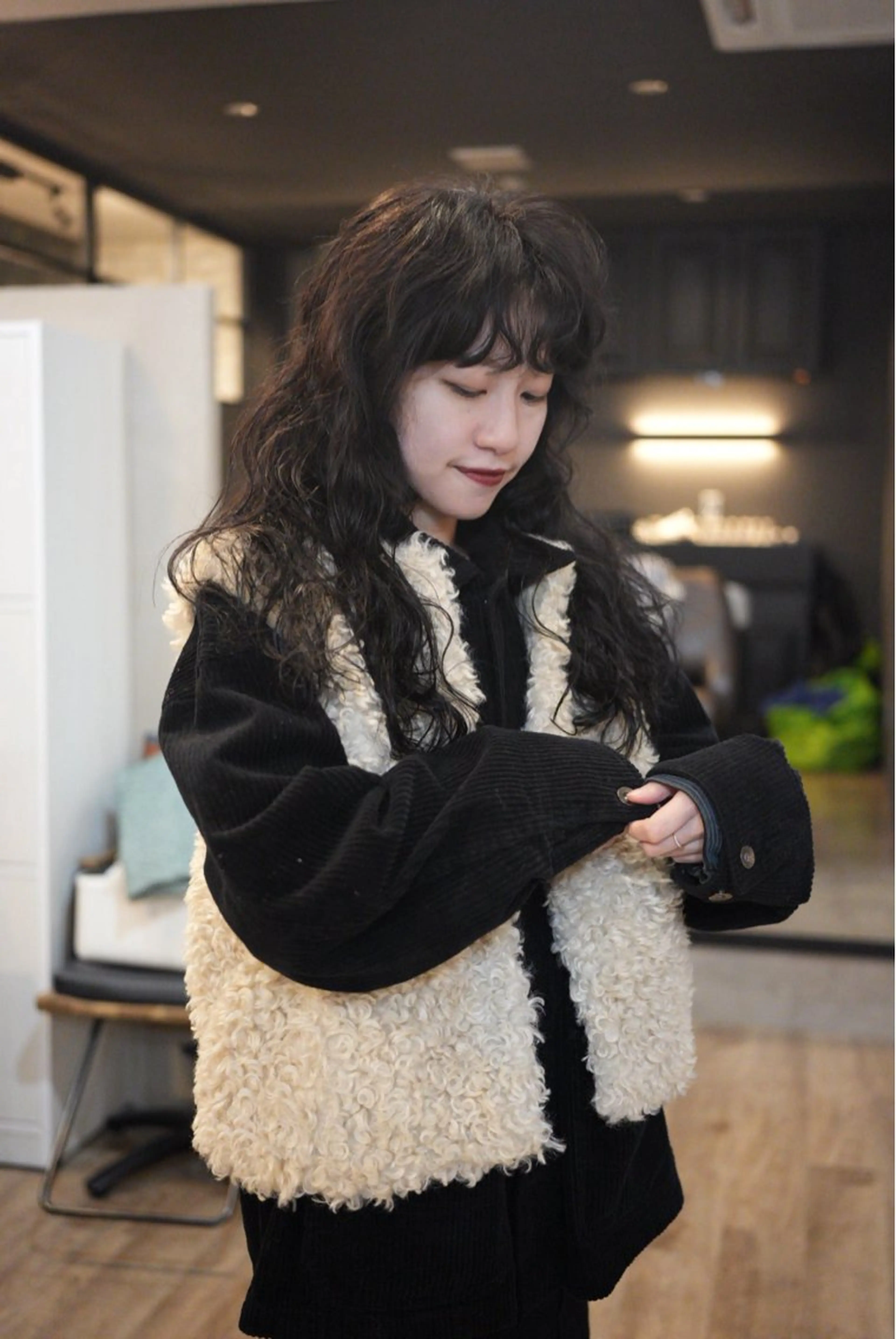 ロング パーマ Basis 田口豪司のヘアスタイル