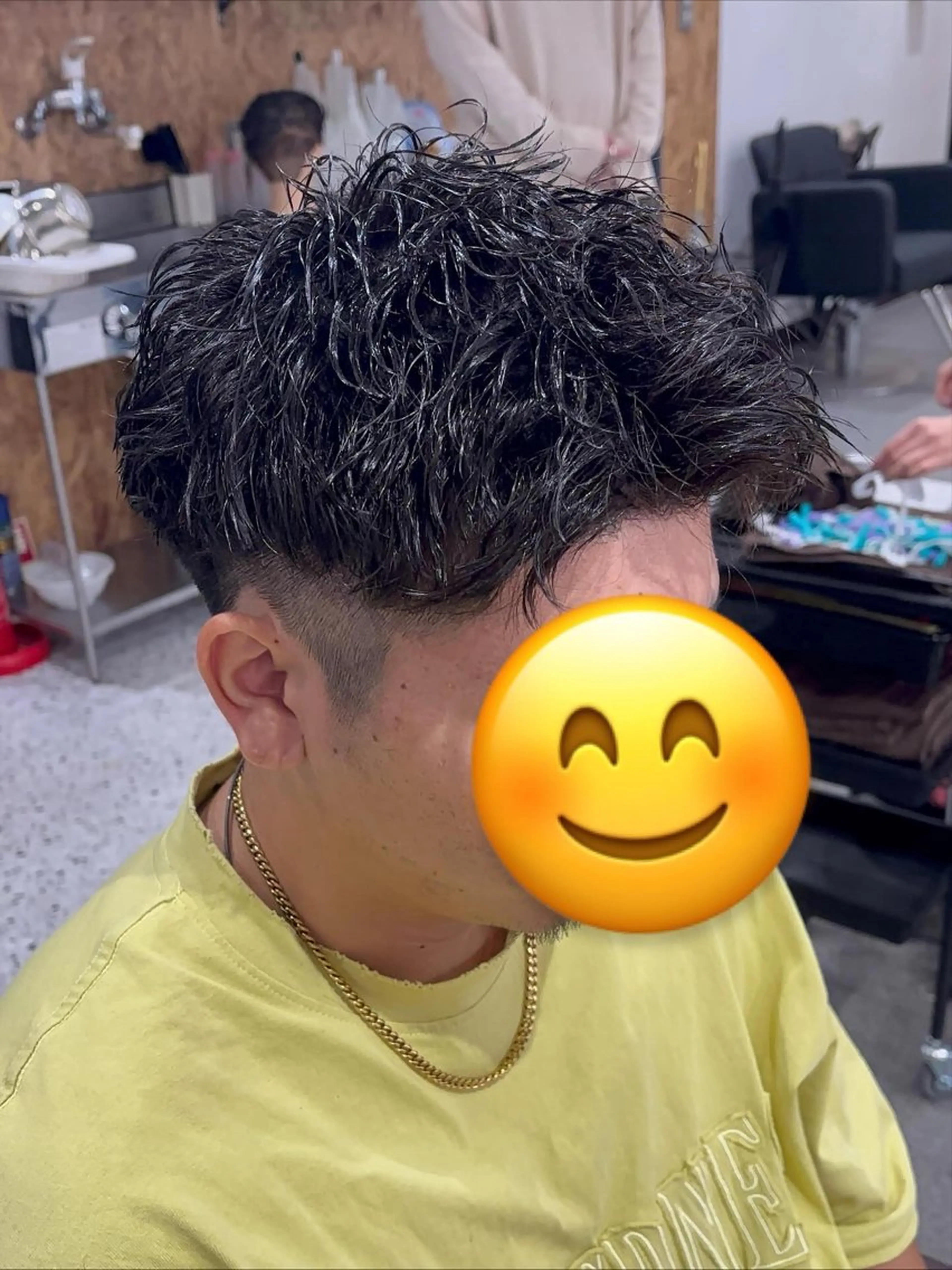 メンズ メンズパーマ Agu hair academy沼津所属・佐藤 秋斗 ￤モデル募集終了のヘアスタイル