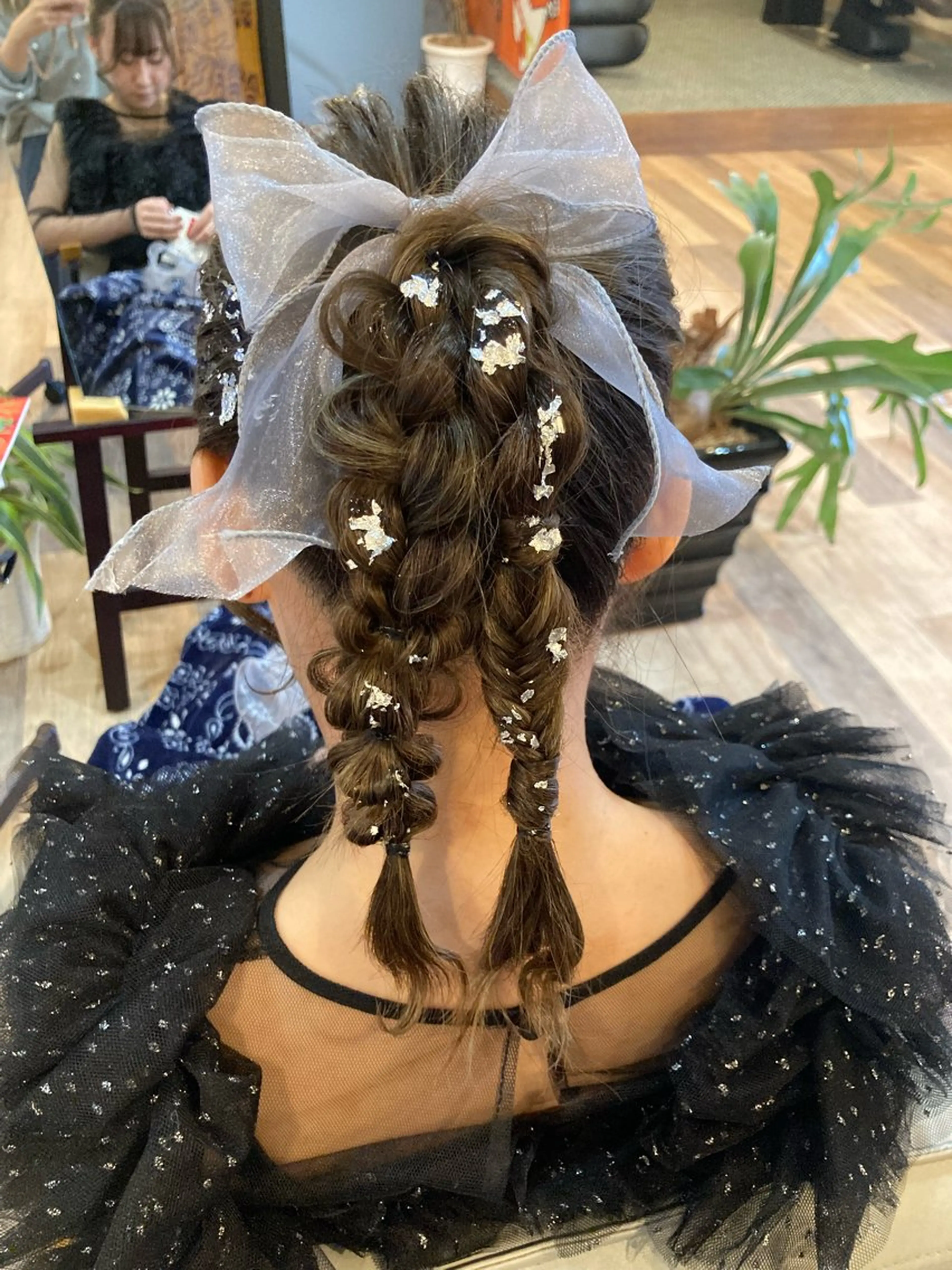 セミロング ヘアセット 中野 紹江のマツエク・マツパデザイン