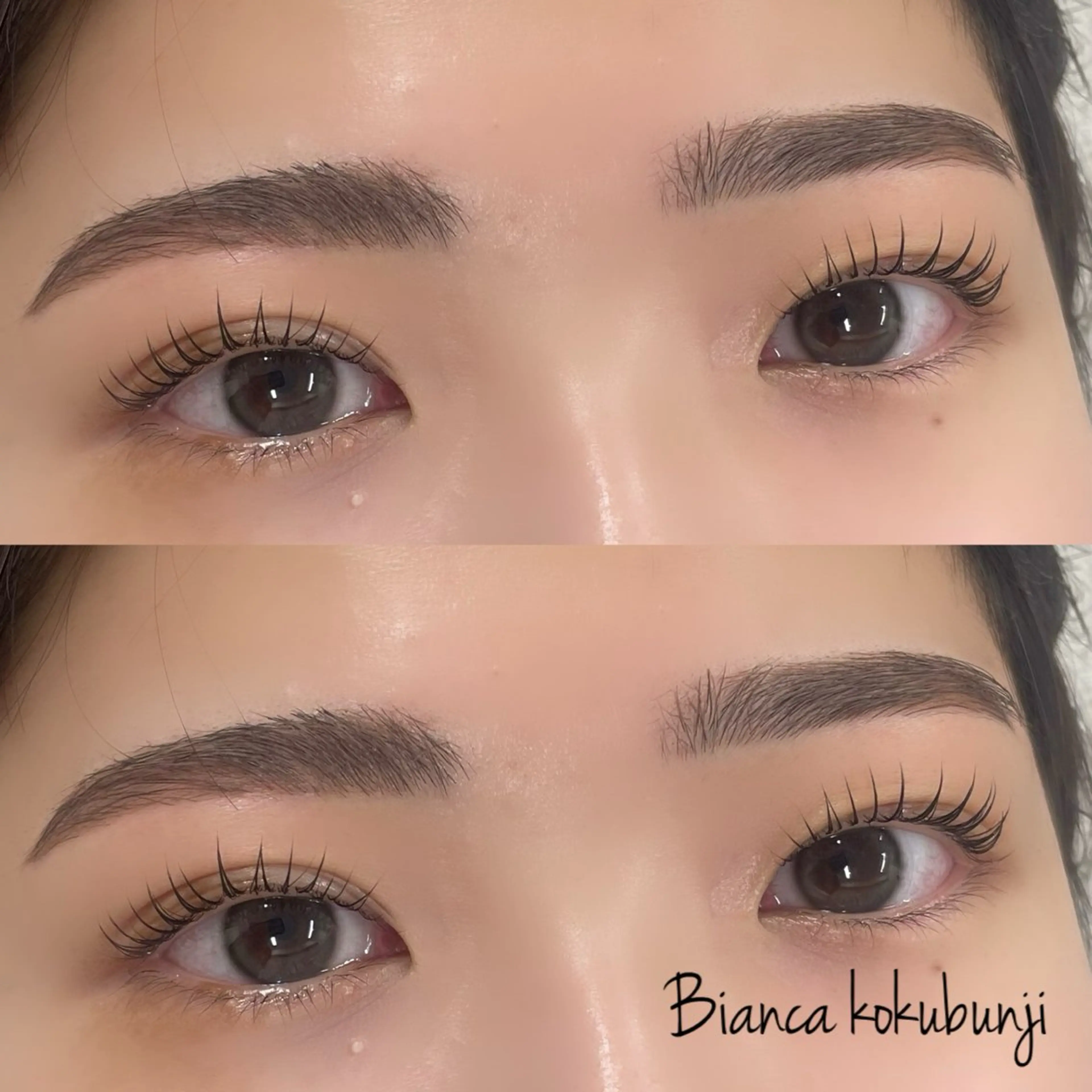 アイブロウ 眉毛ワックス脱毛 マツパ 🩶Bianca 副店長ハシモト🩶のマツエク・マツパデザイン