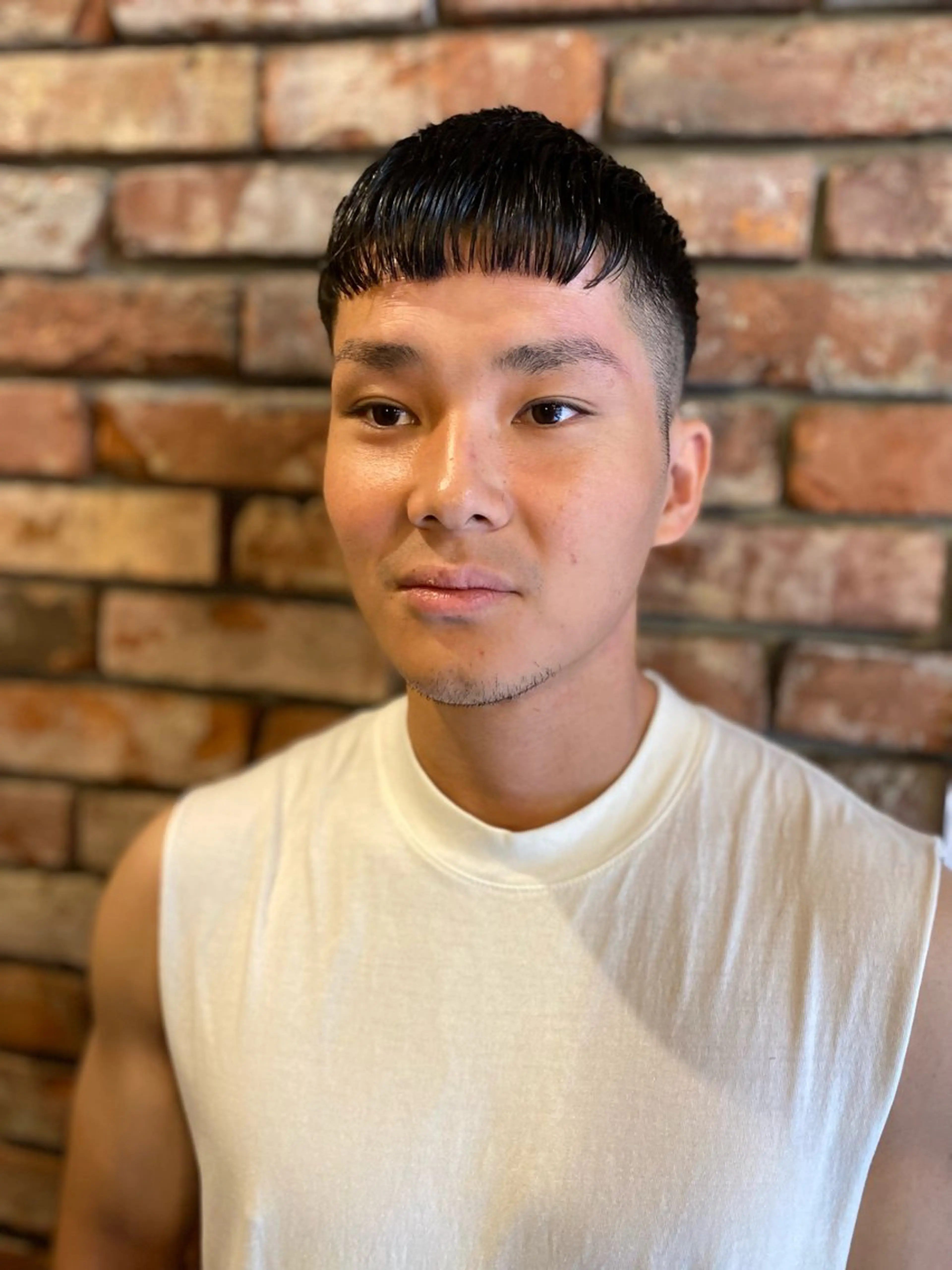 メンズカットの写真