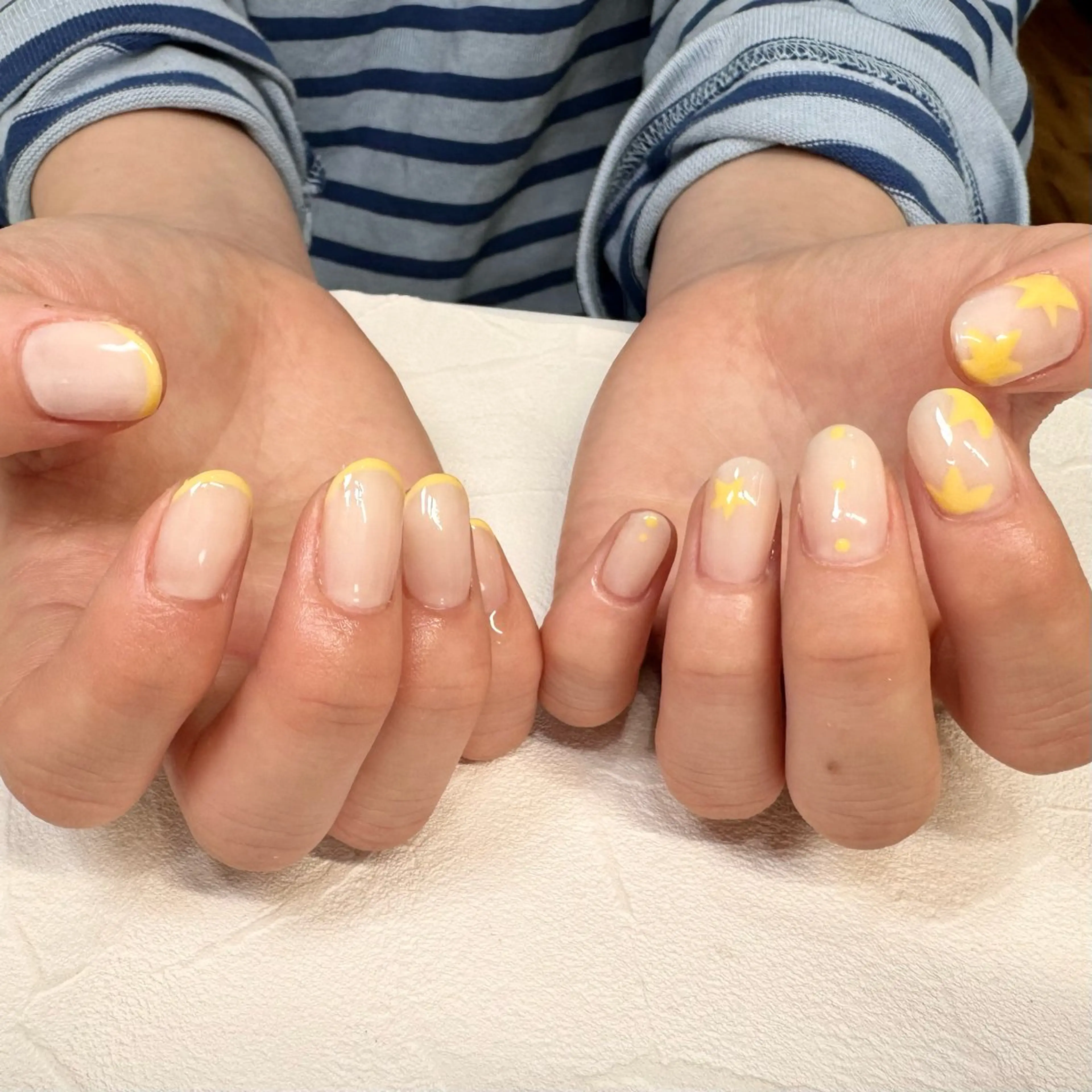 ネイル ハンドネイル RIEKO🍒 ワンホン♡推しネイルのネイルデザイン