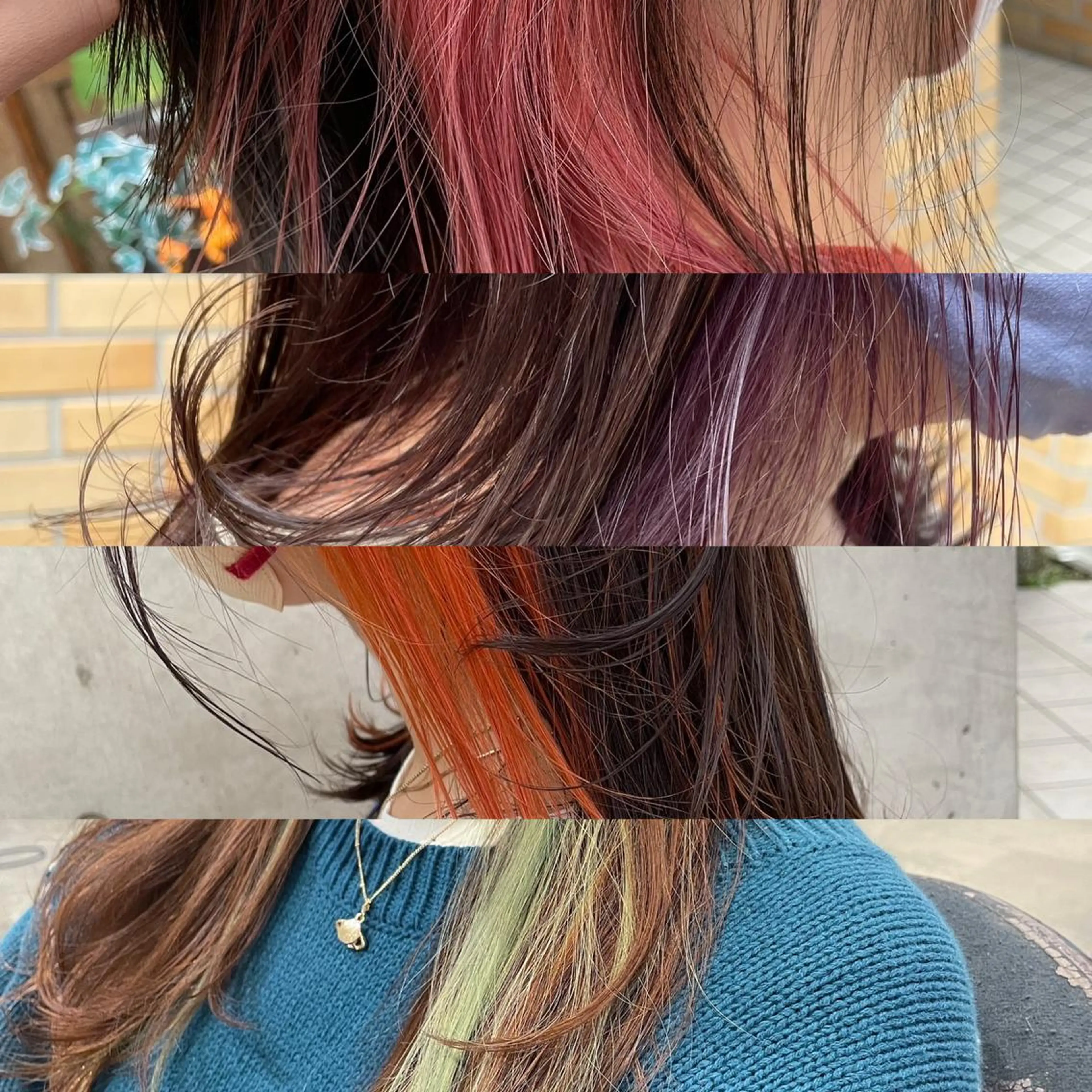 ブリーチを使ったカット＋イヤリングカラー＋カラー✨💖※毛先料金有、詳細をご確認くださいの写真