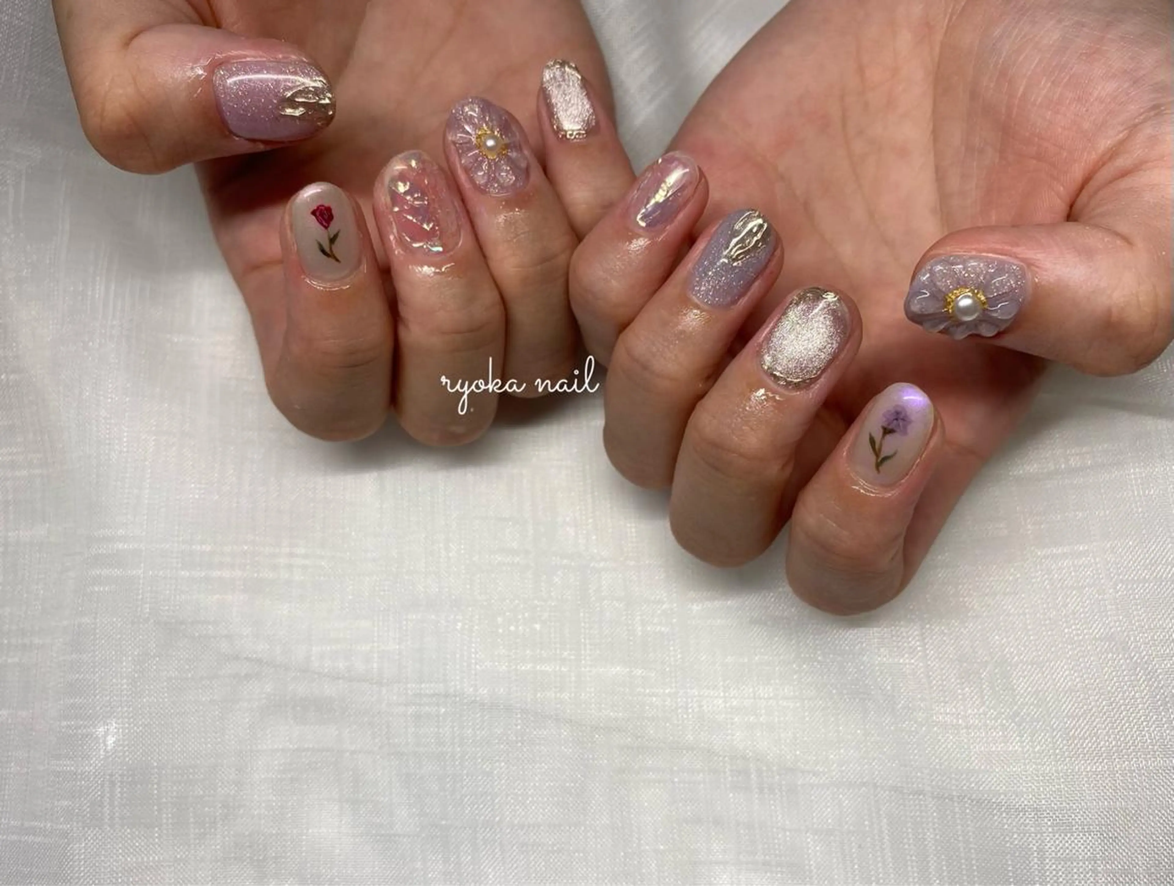 ネイル Twinklenail所属・ryoka nailのネイルデザイン