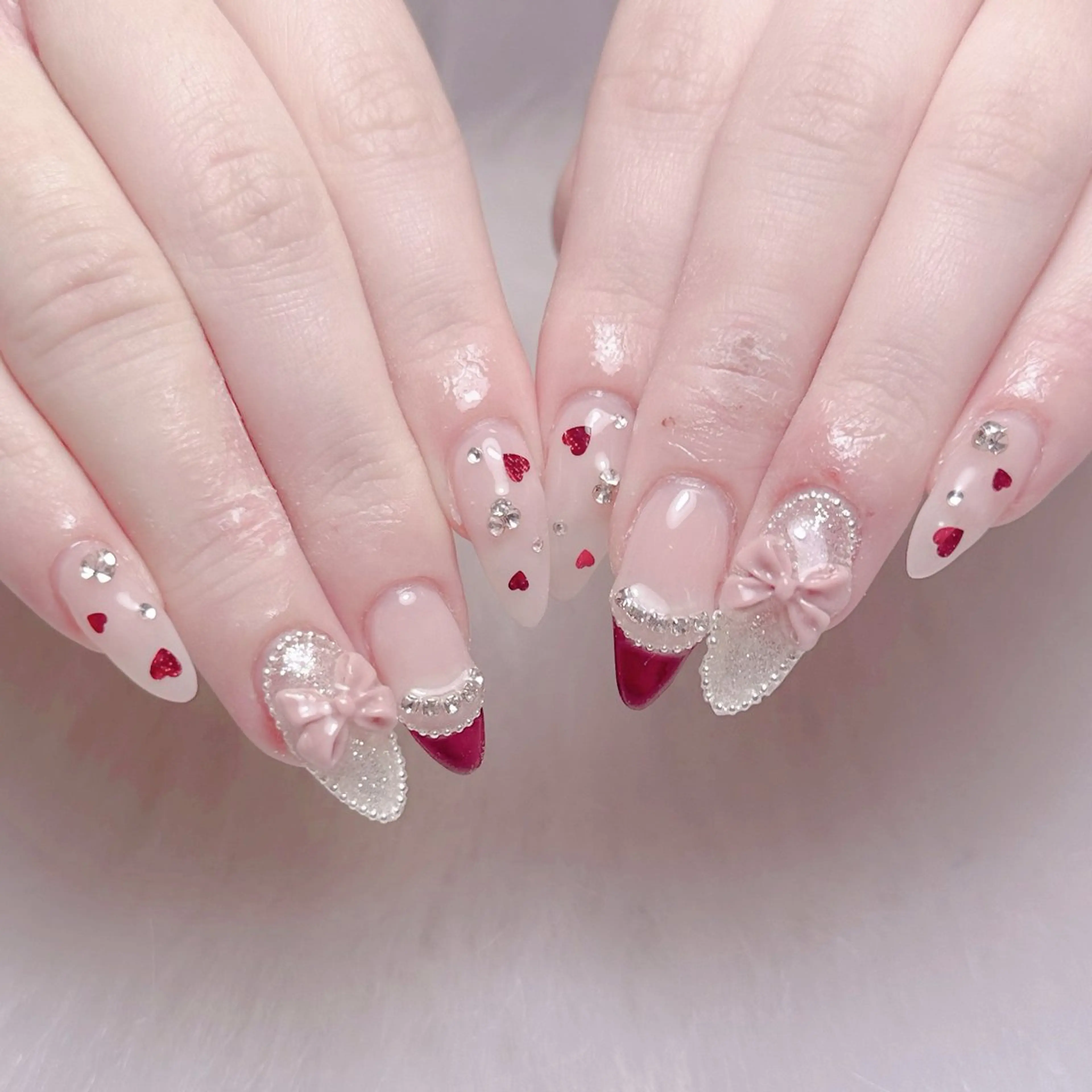 ネイル ハンドネイル Mari 🎀六月移転のネイルデザイン