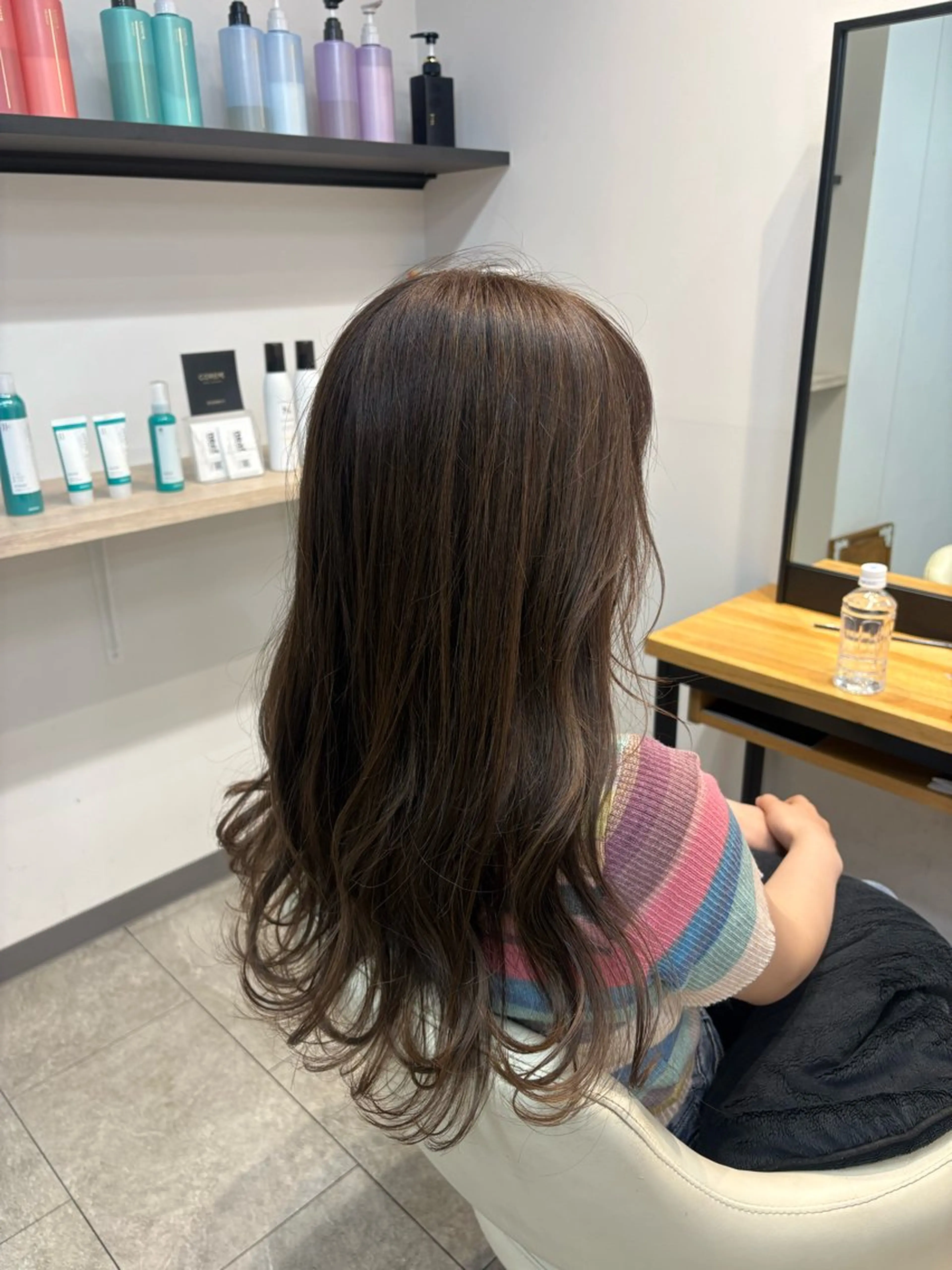 ロング ハイライト neaf 六本木店所属・六本木🫧ハイライト 望月彩音のヘアスタイル