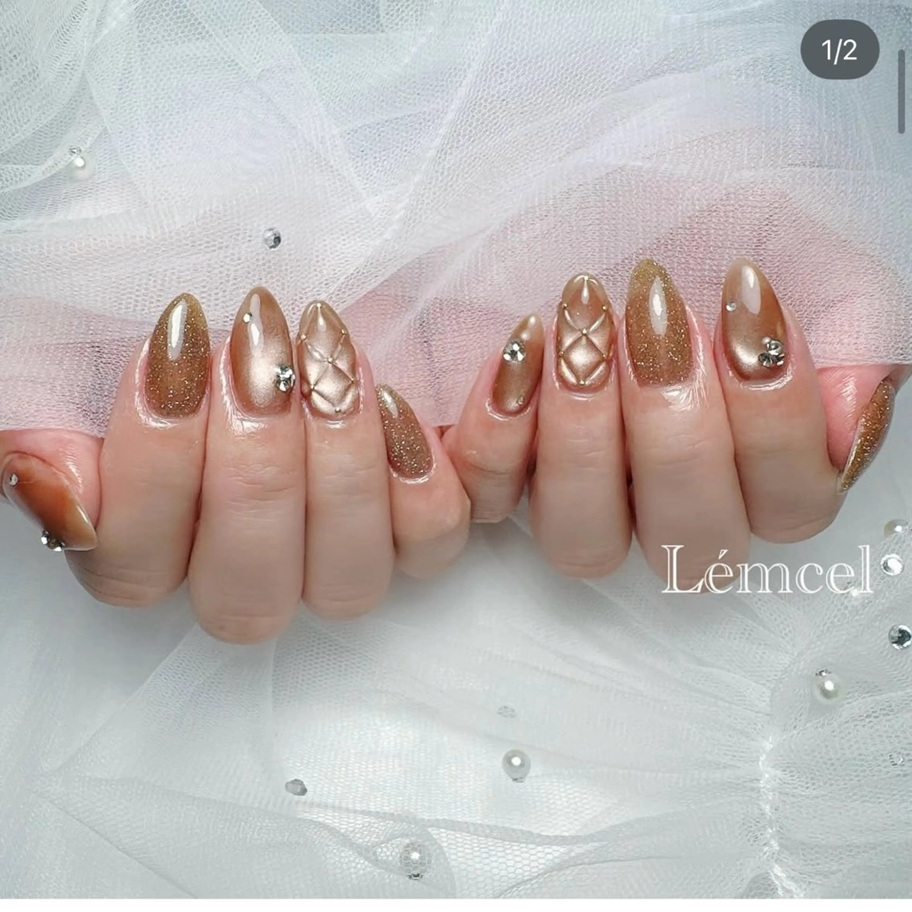 ネイル ハンドネイル Lémcel ﾘｼｪﾙのネイルデザイン